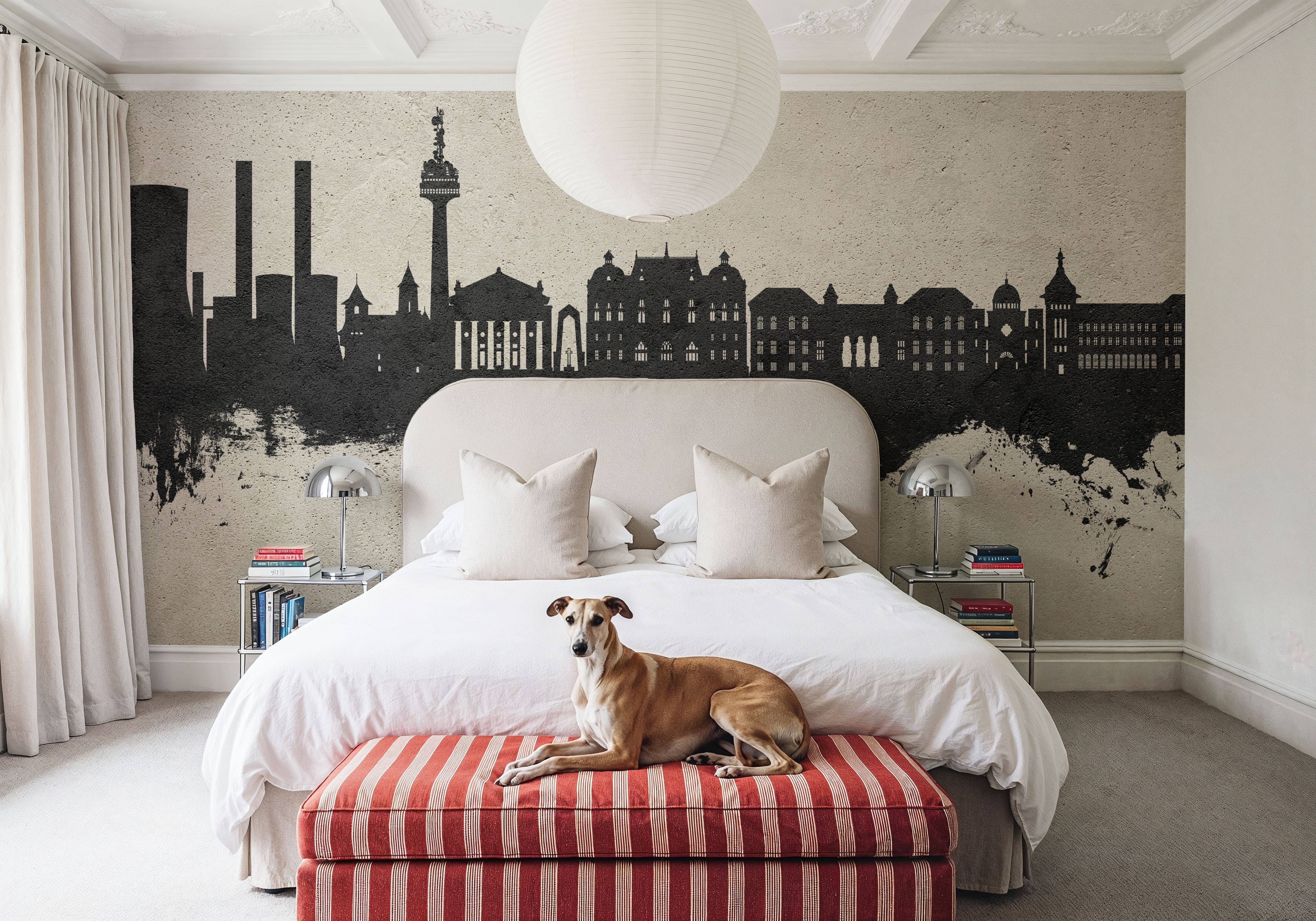 Galaţi Romania Skyline Concrete, Tapet