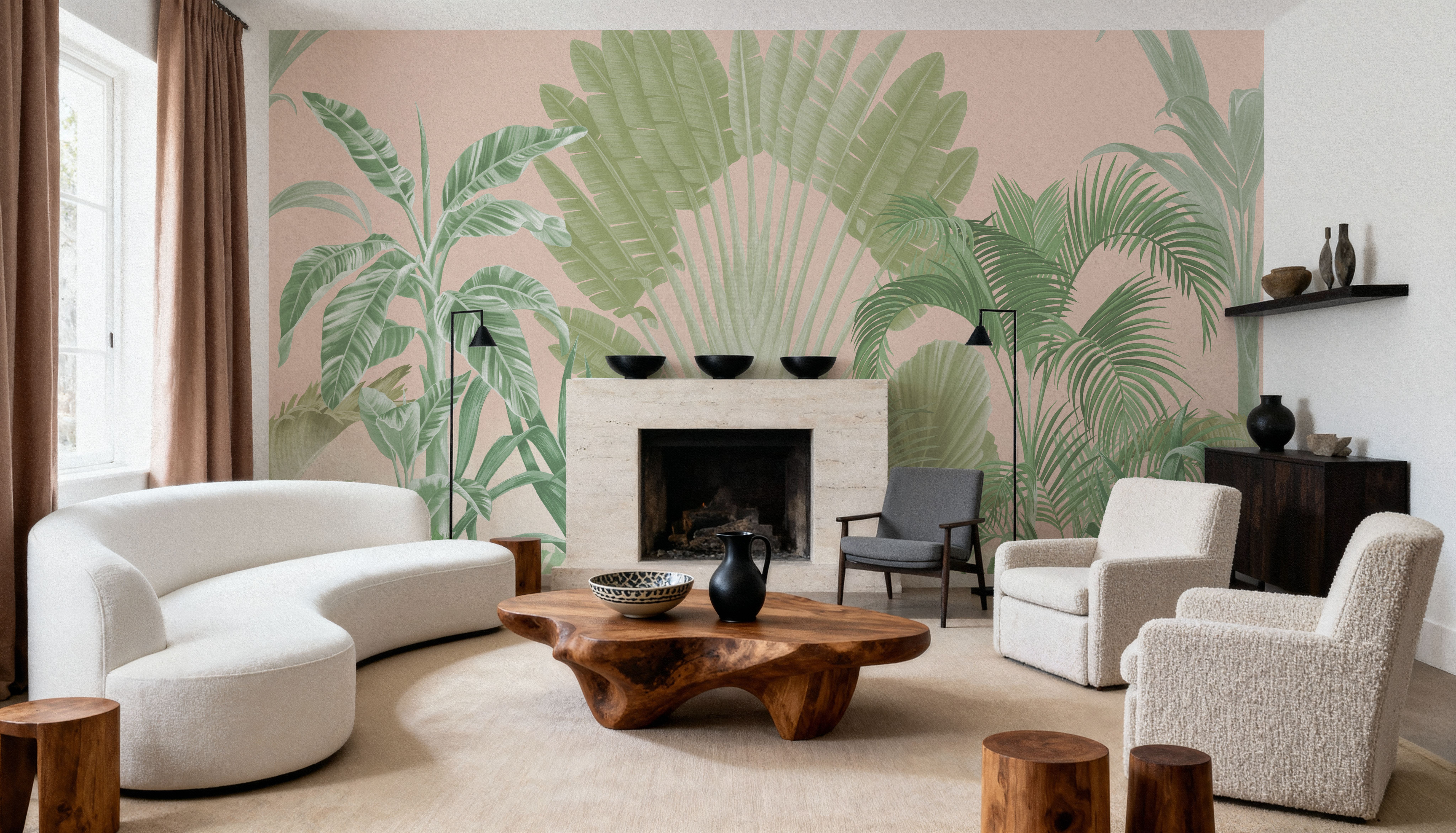 Tropical Crown, Peach