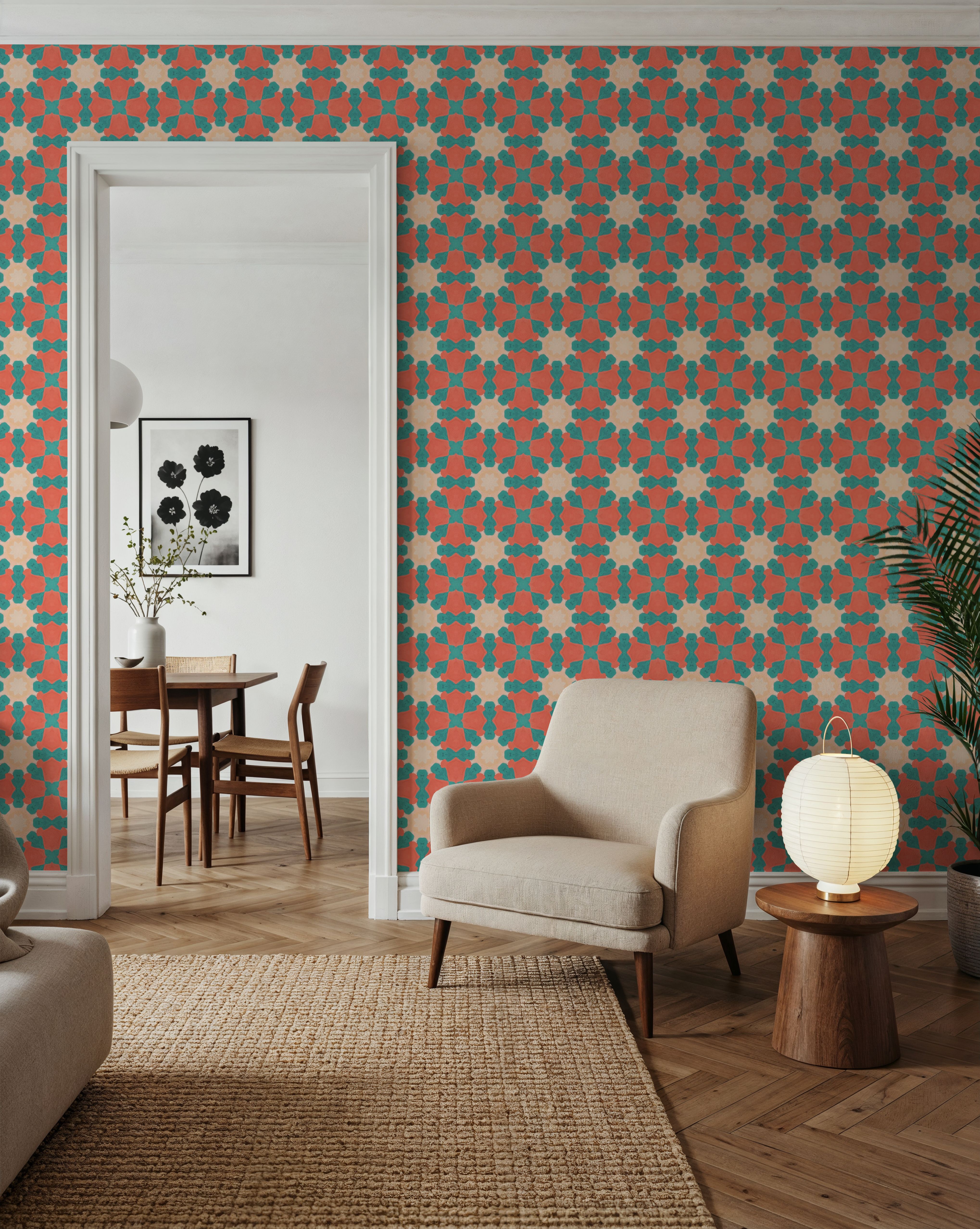 Kaleidoscope Repeated Stars