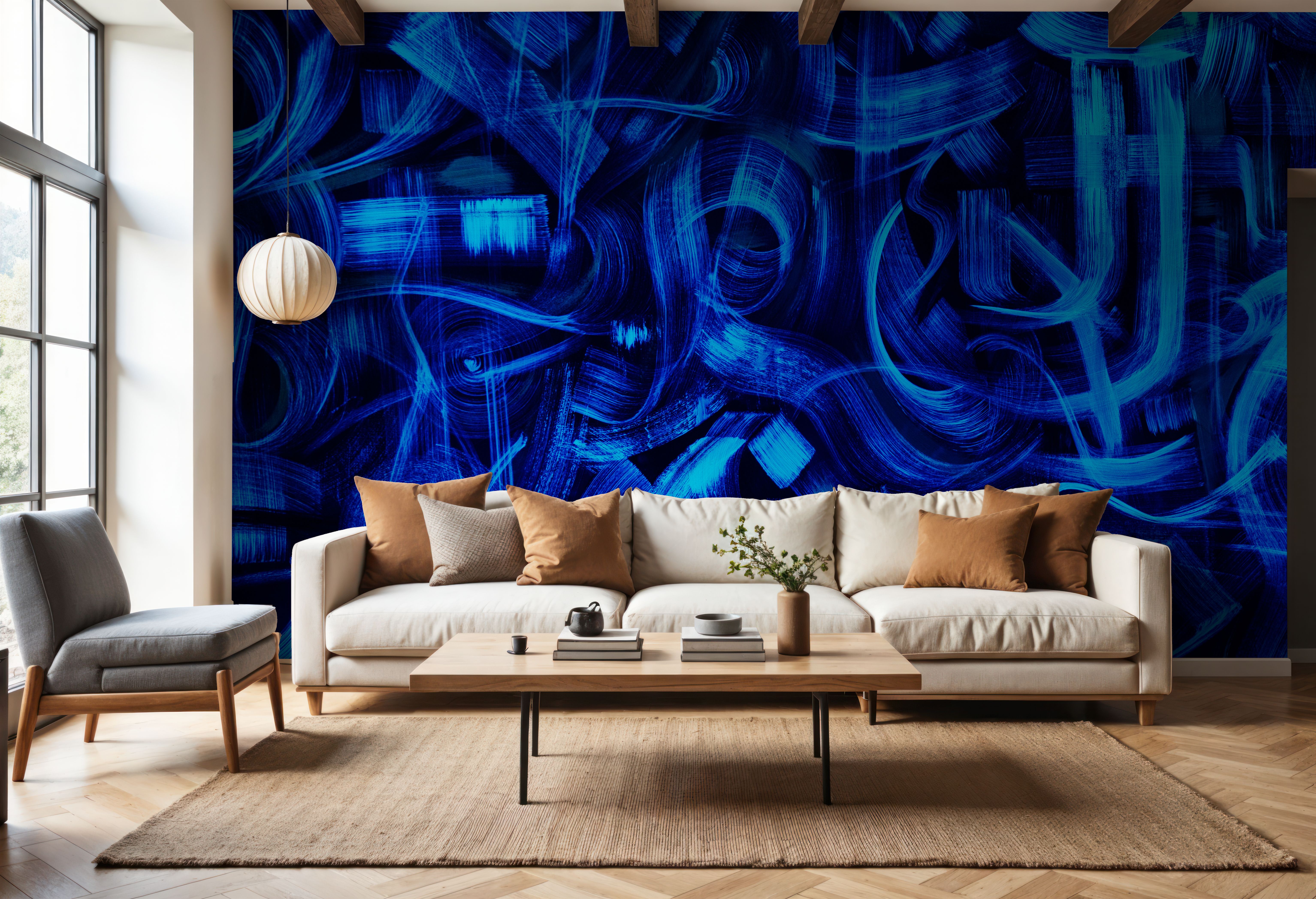 Gestures, Intense Blue