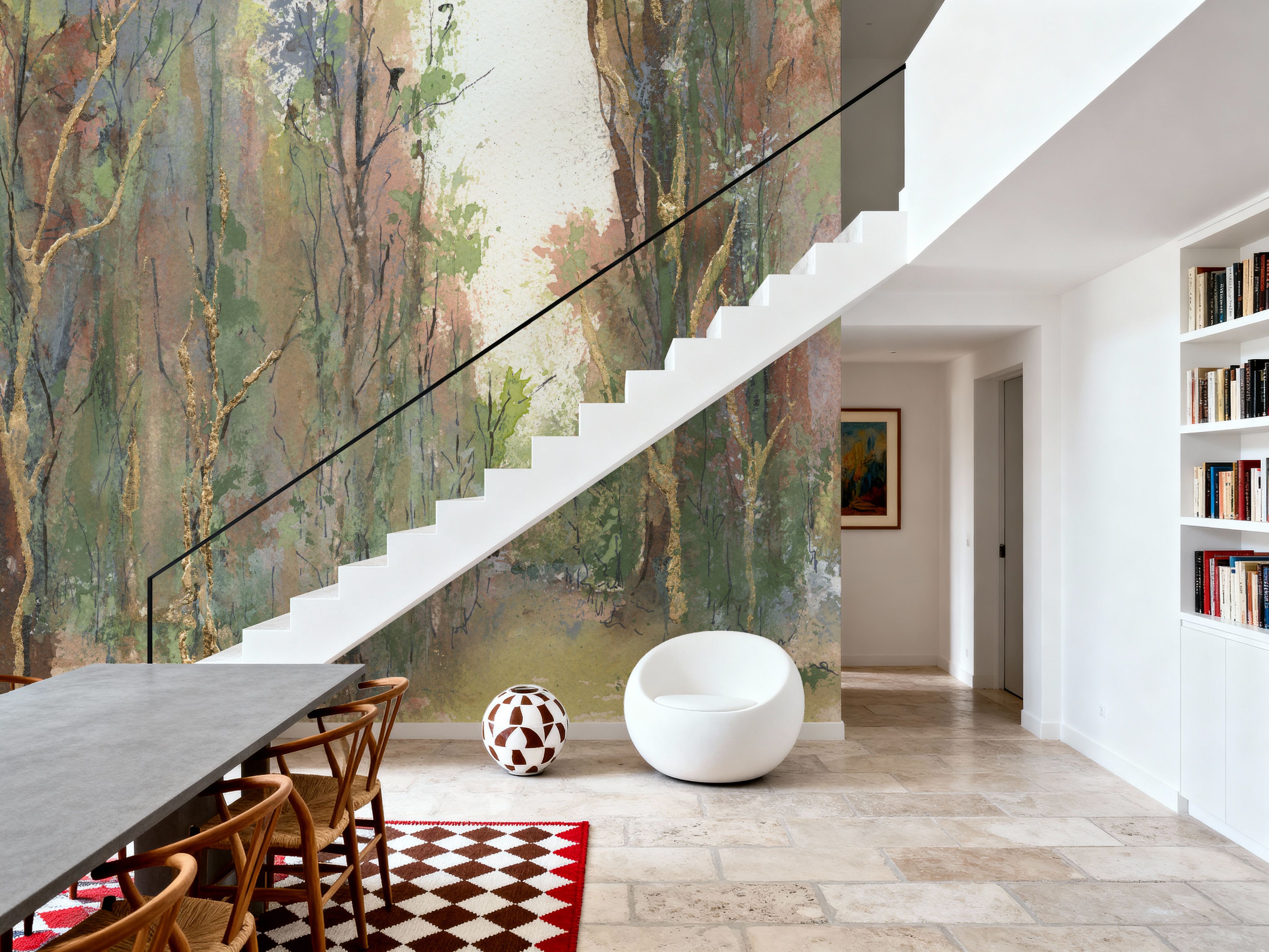 Gilded Path I, Wallpaper