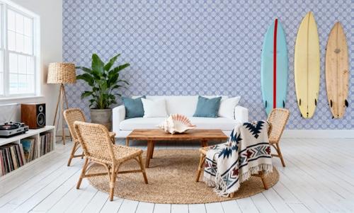 Italian Tiles, Periwinkle