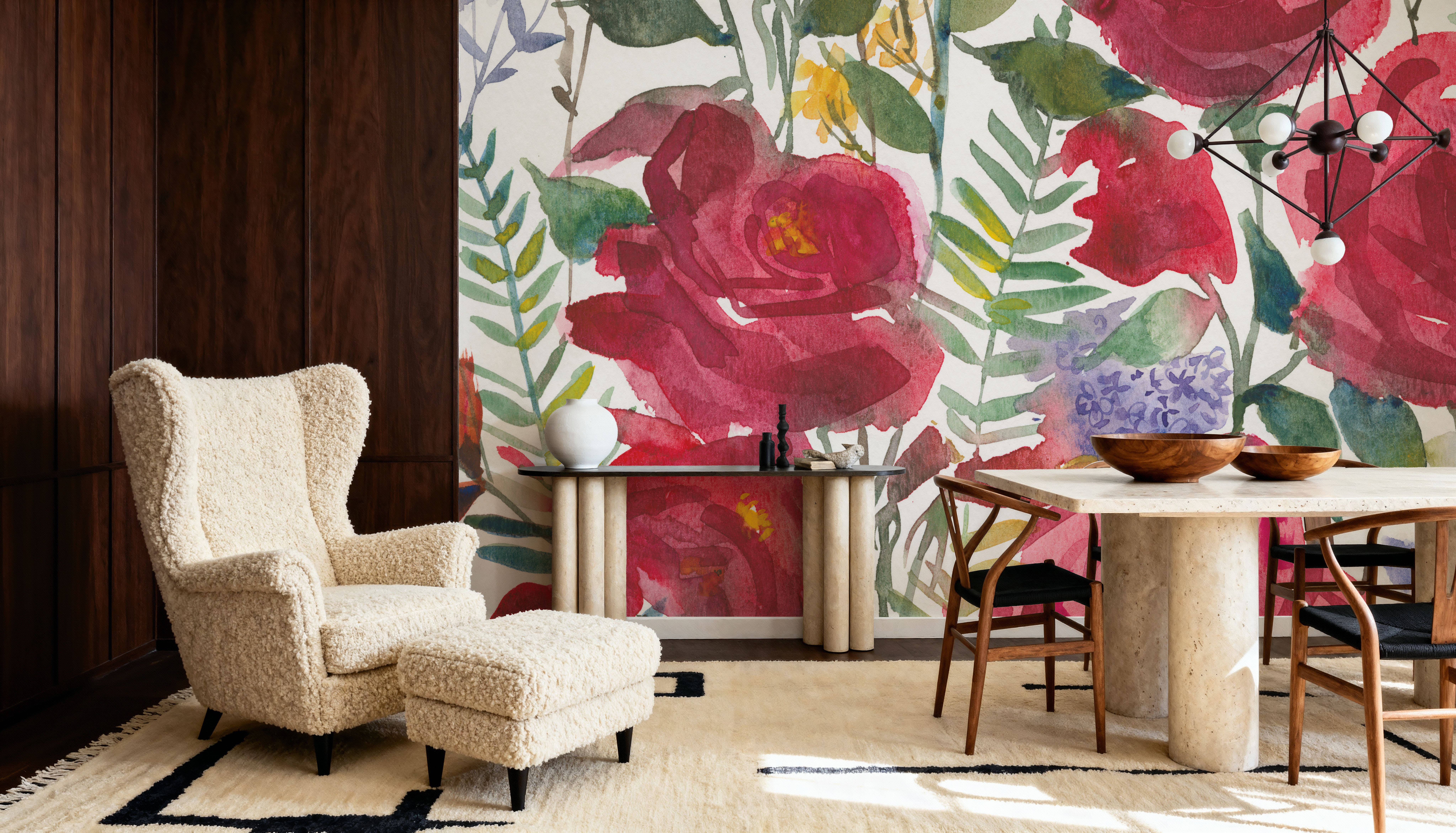 February Flowers, Wallpaper