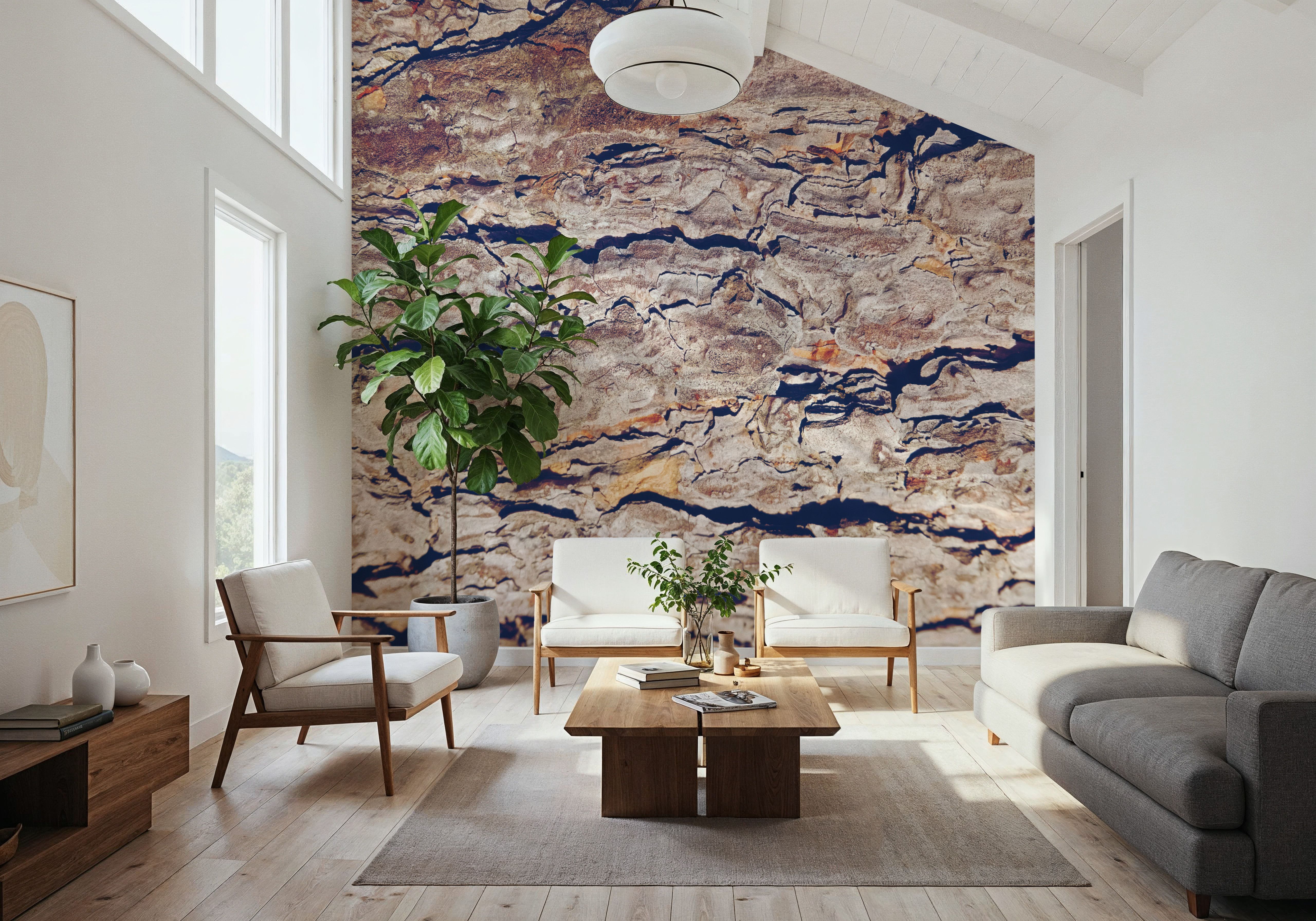 Rugged Bark, Wallpaper