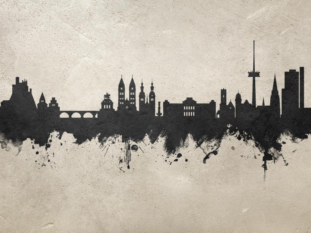 Koblenz Germany Skyline Concrete