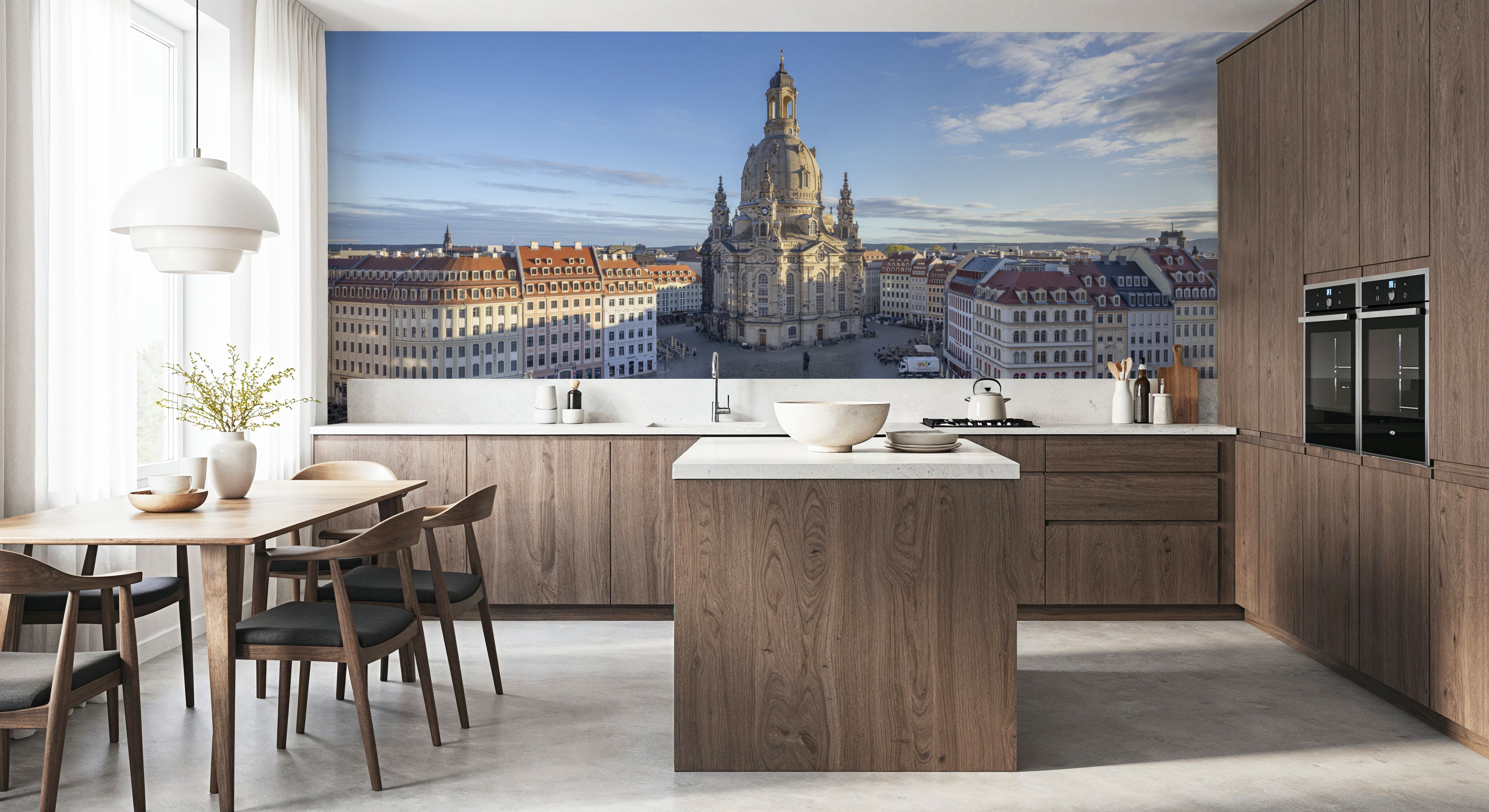 Cobbled Cathedral Plaza