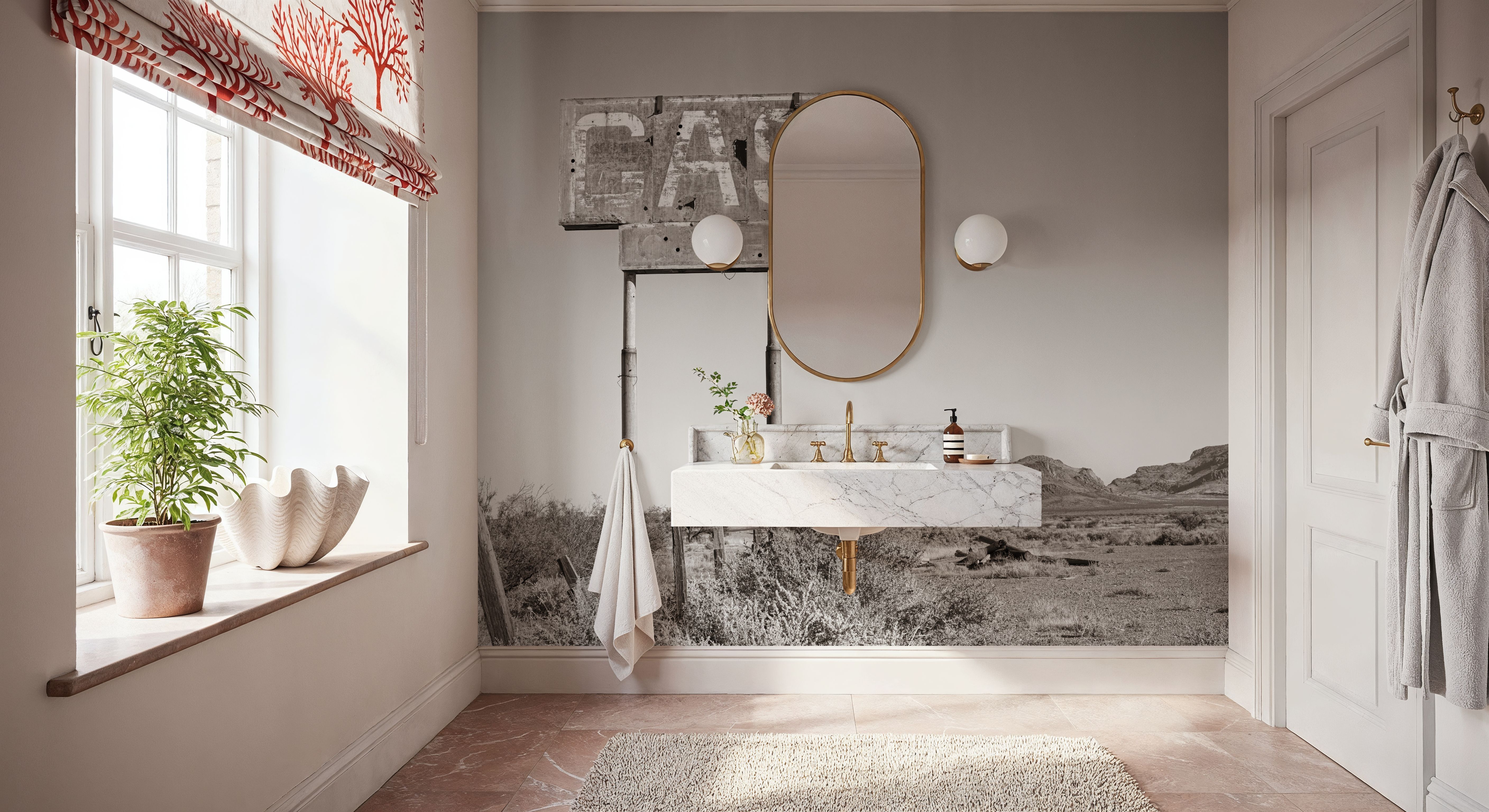 Southwest Gas Station, Wallpaper