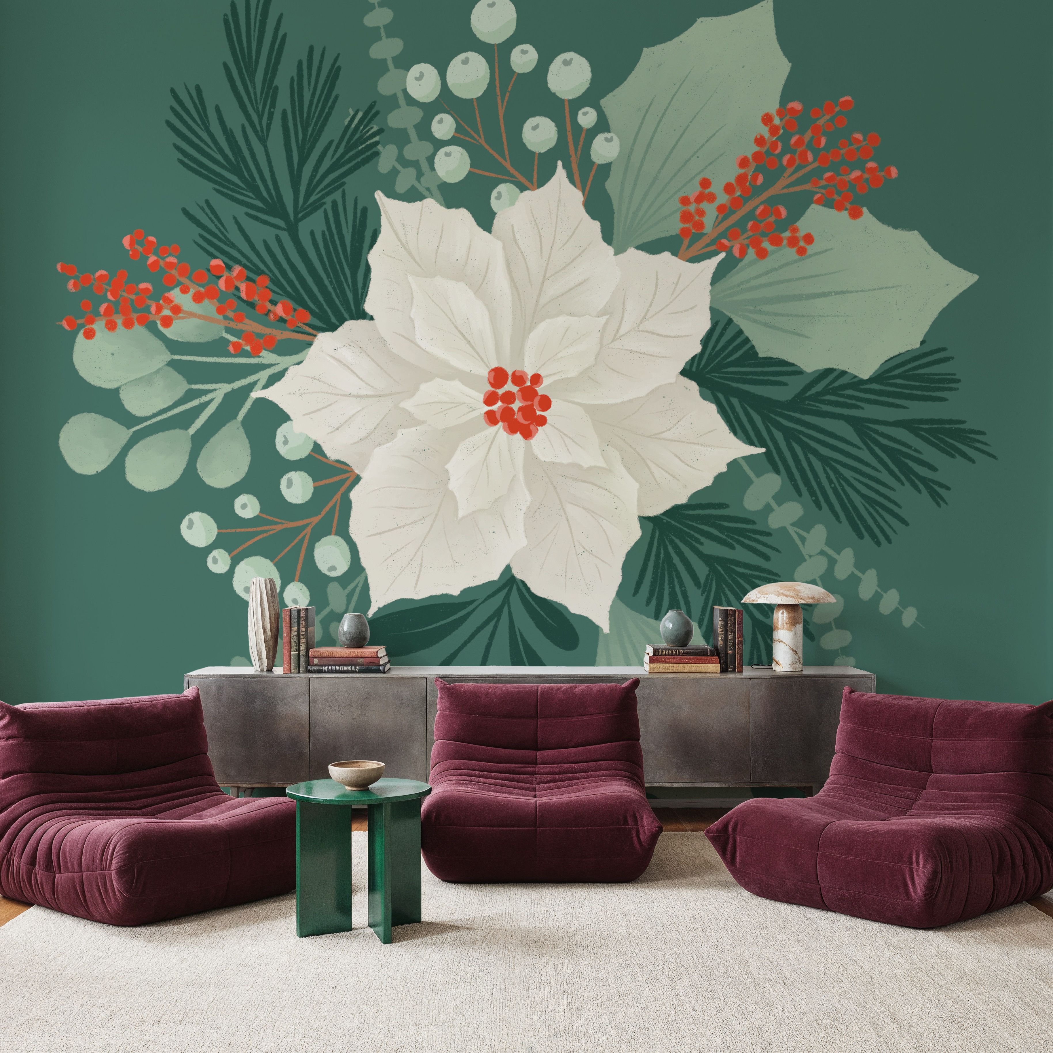 Winter Arrangements I, Tapete