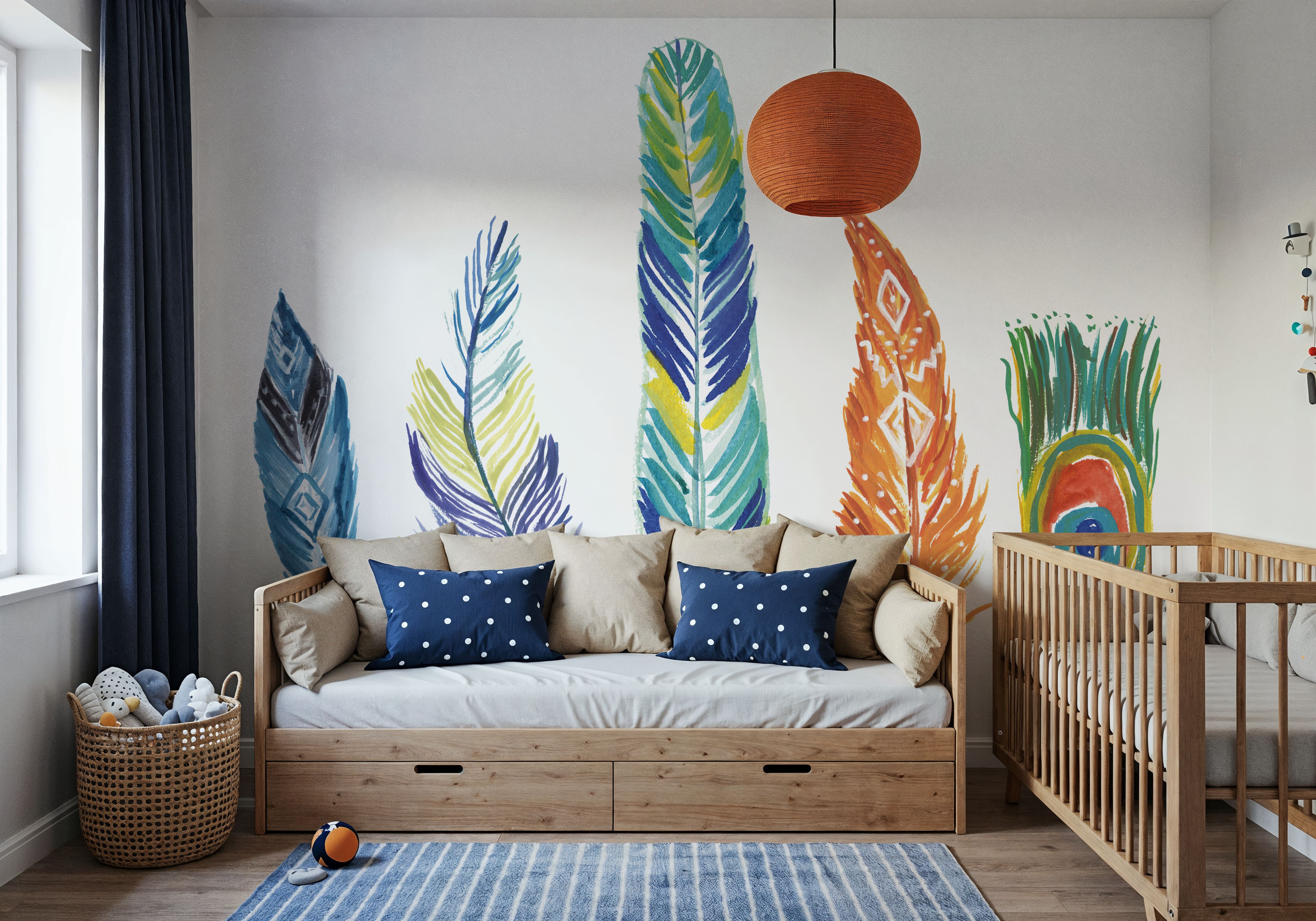 Rainbow Feathers III