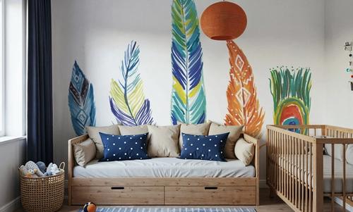 Rainbow Feathers III