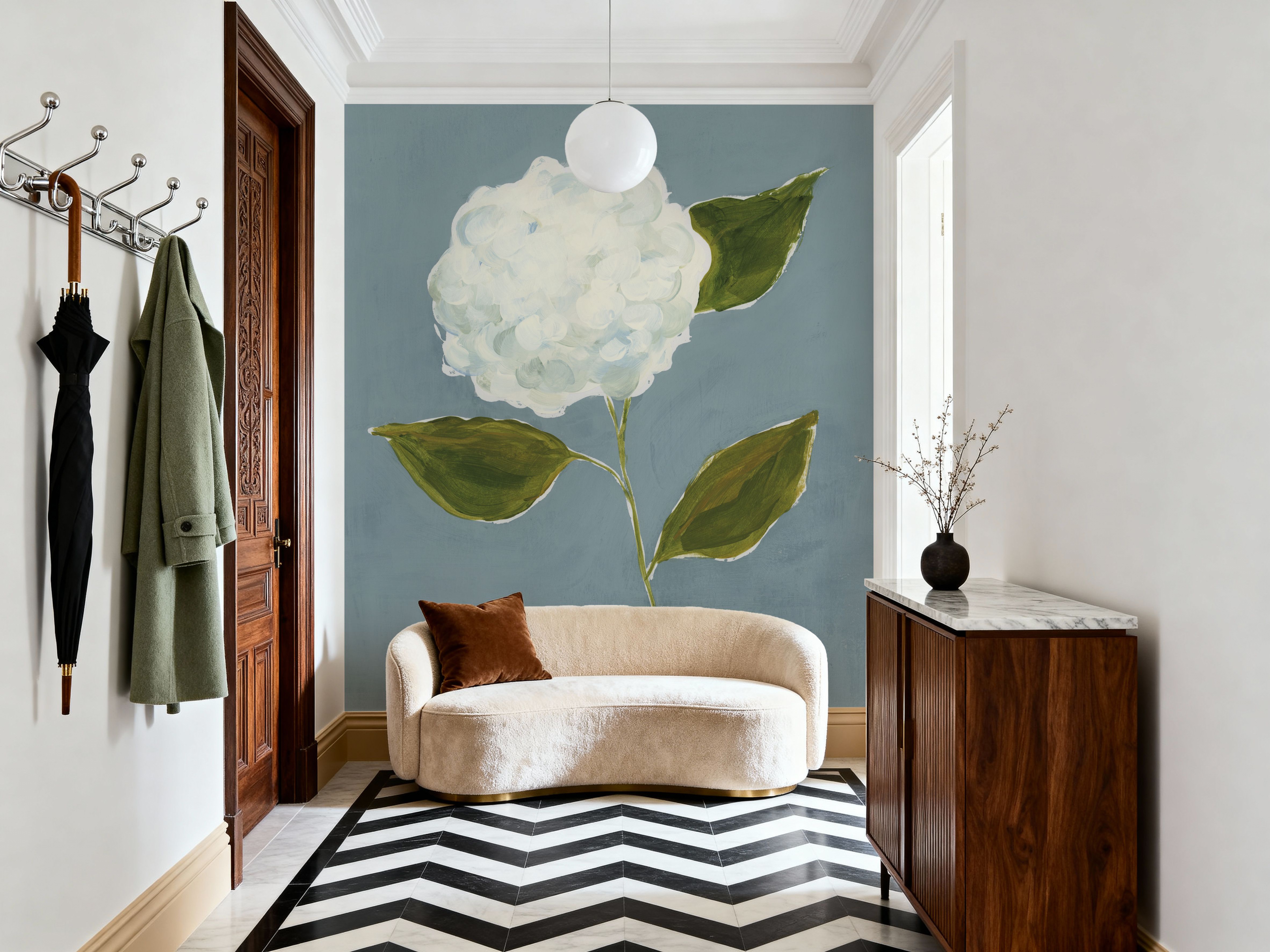 Dusty Blue Hydrangea II