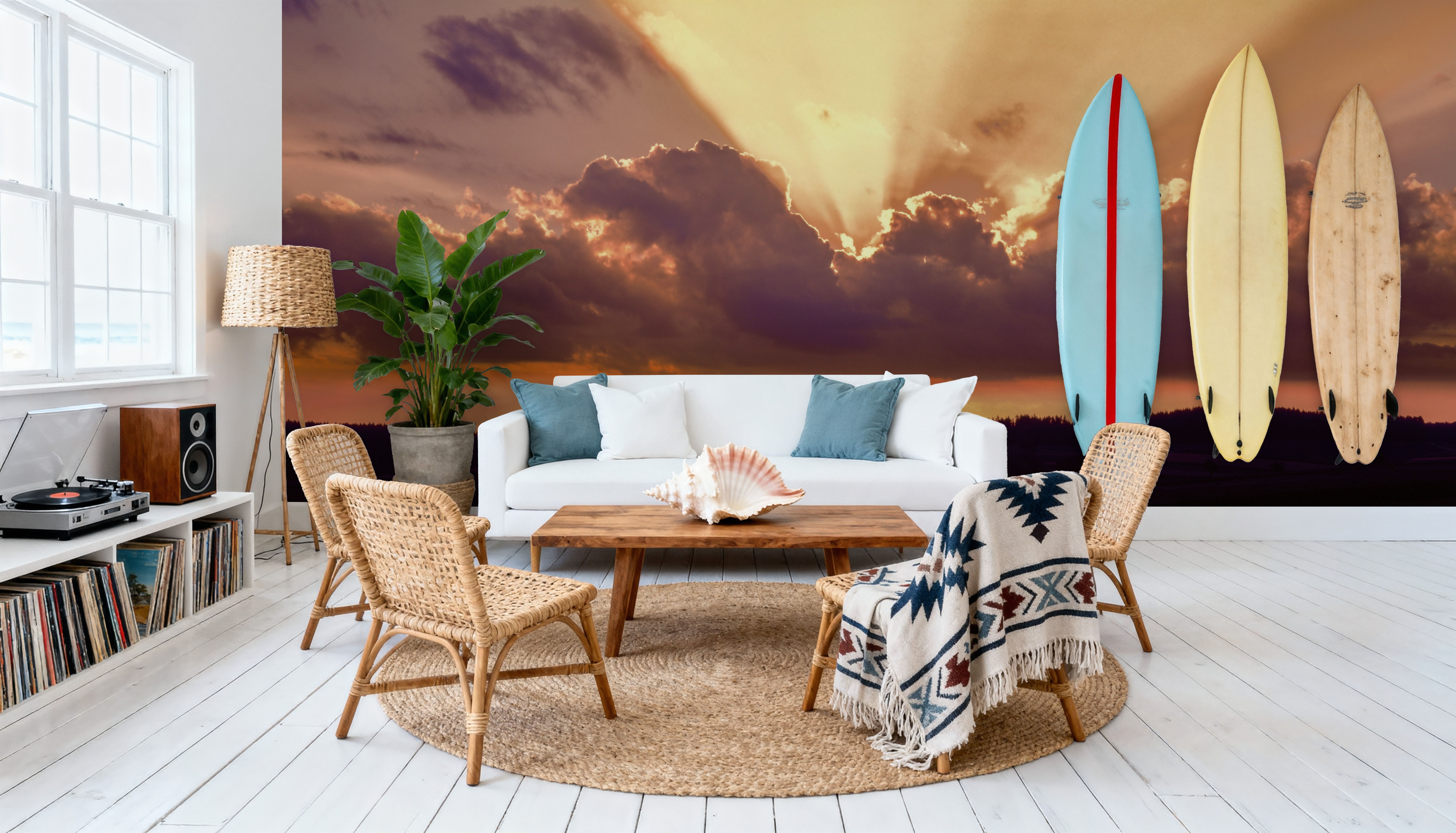 Sunset Symphony, Wallpaper