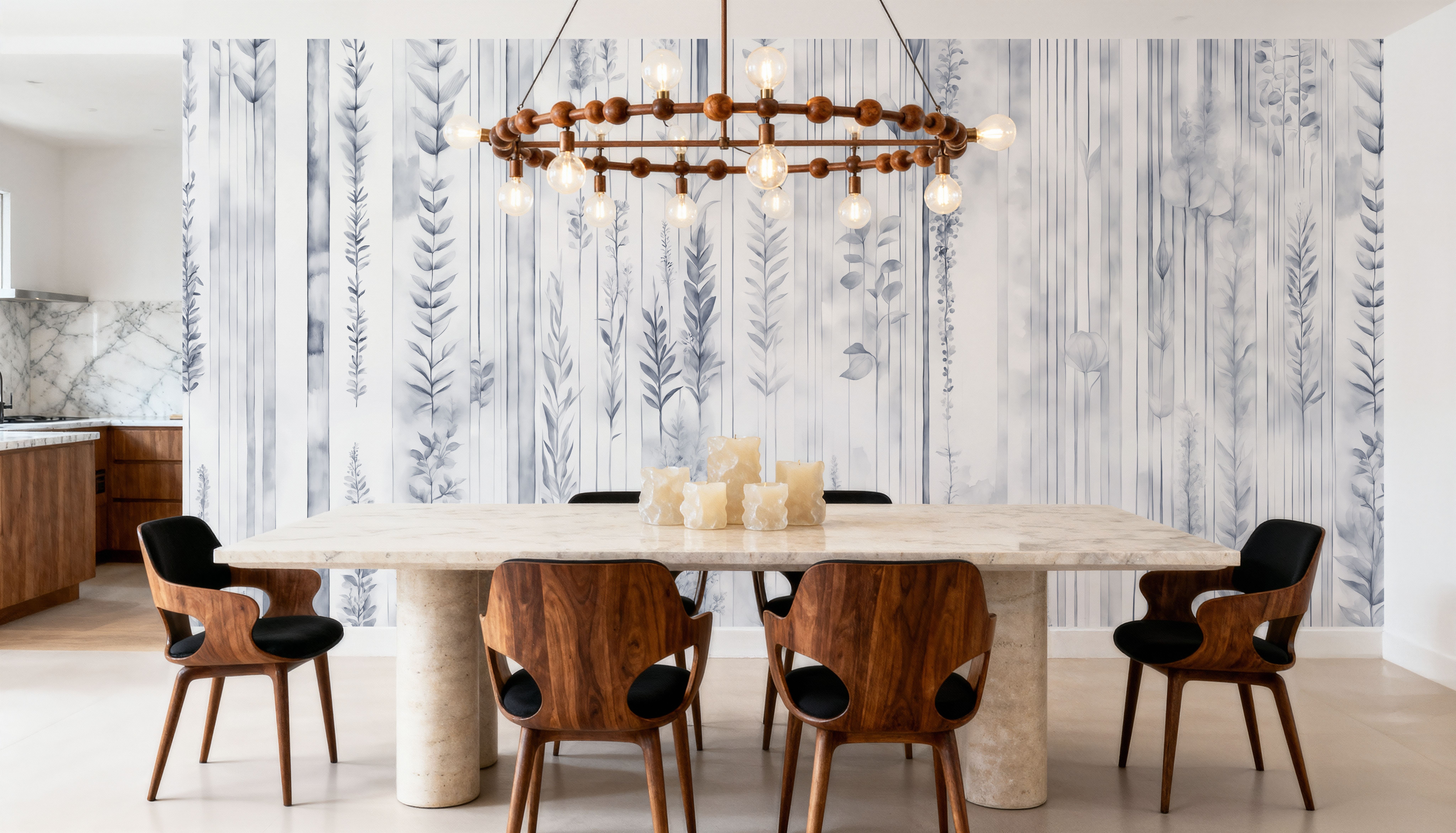 Botanical Wall Blue