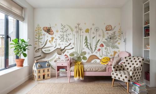 Fantasy Forest - Bright Mural