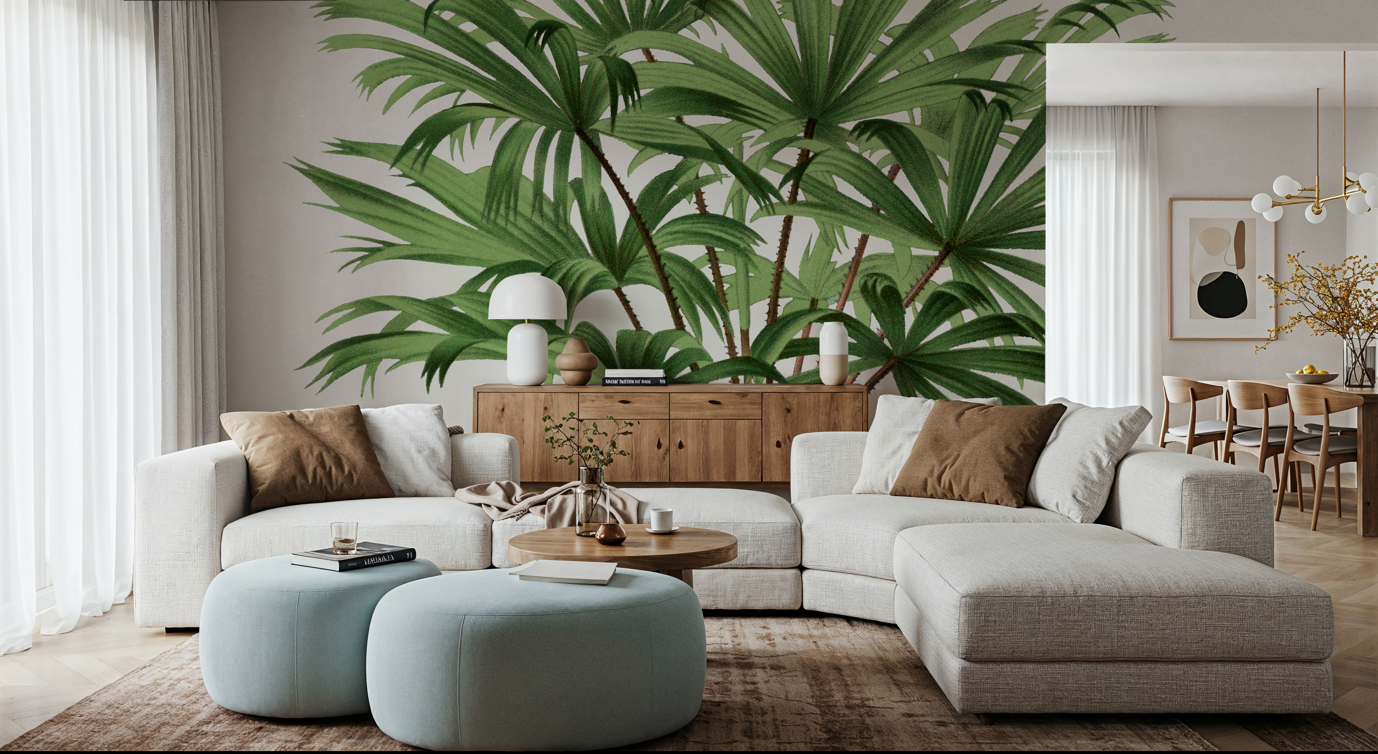 Vintage Palm Tree III