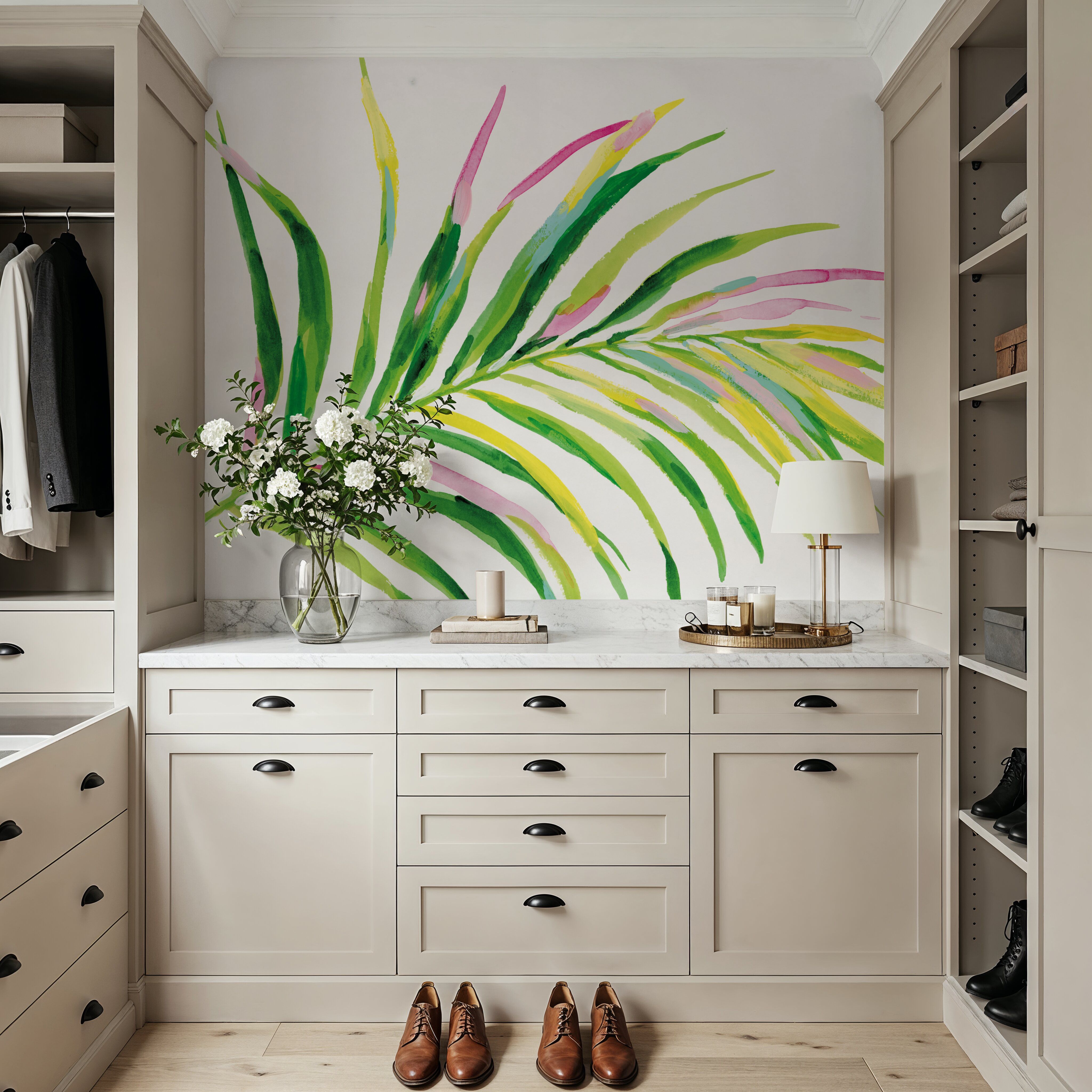 Colorful Tropical Leaf II