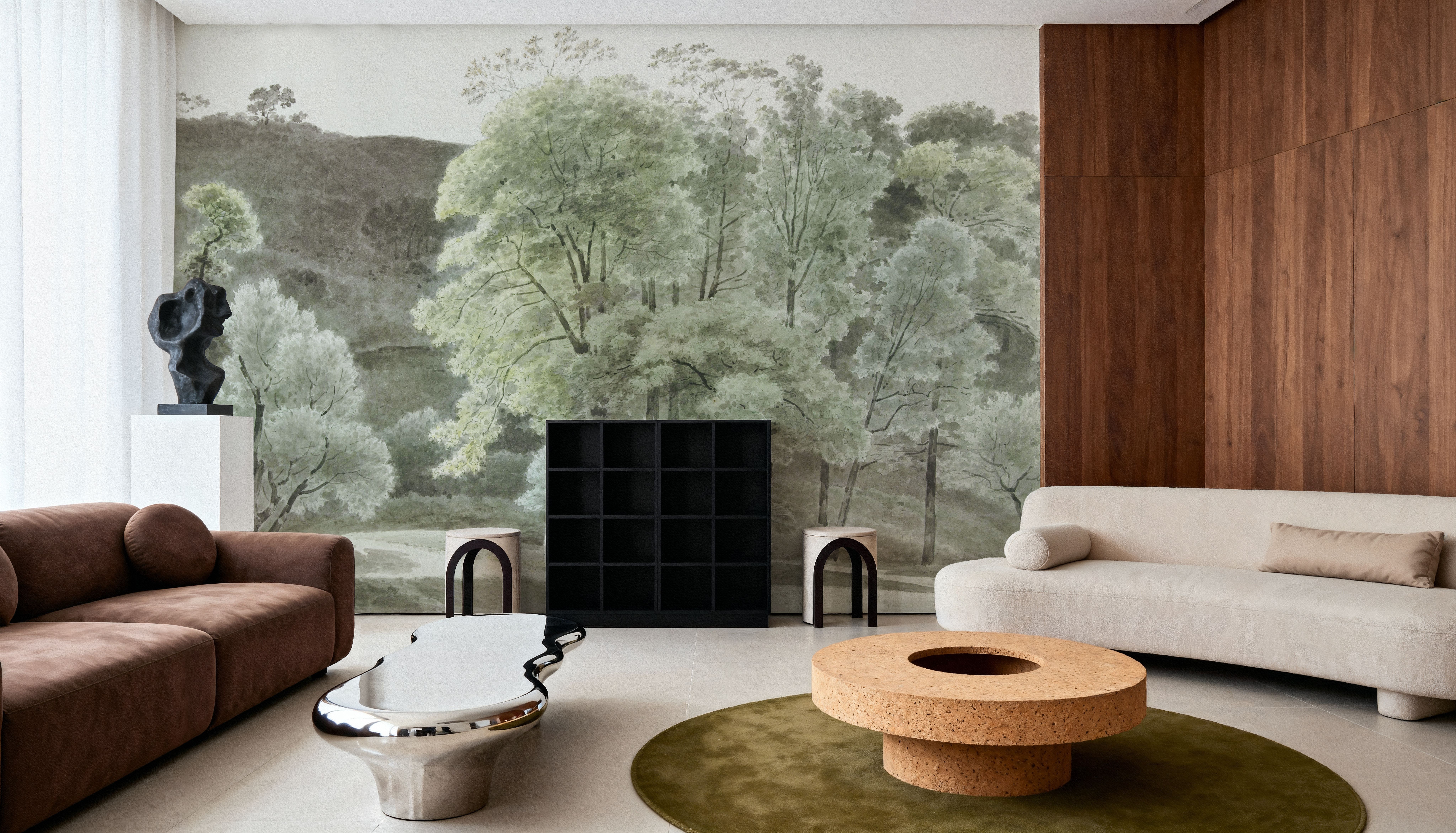 Painted Trees of Subiaco, Papel de parede