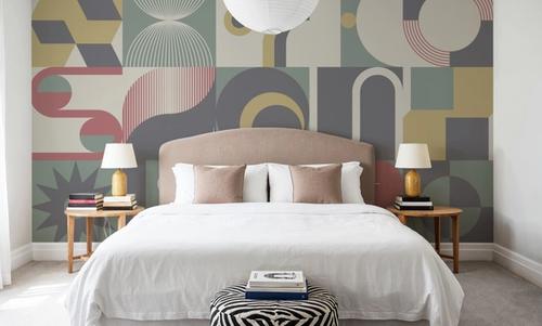 Bauhaus Geometric, Muted