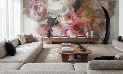 Blush Bouquet on White