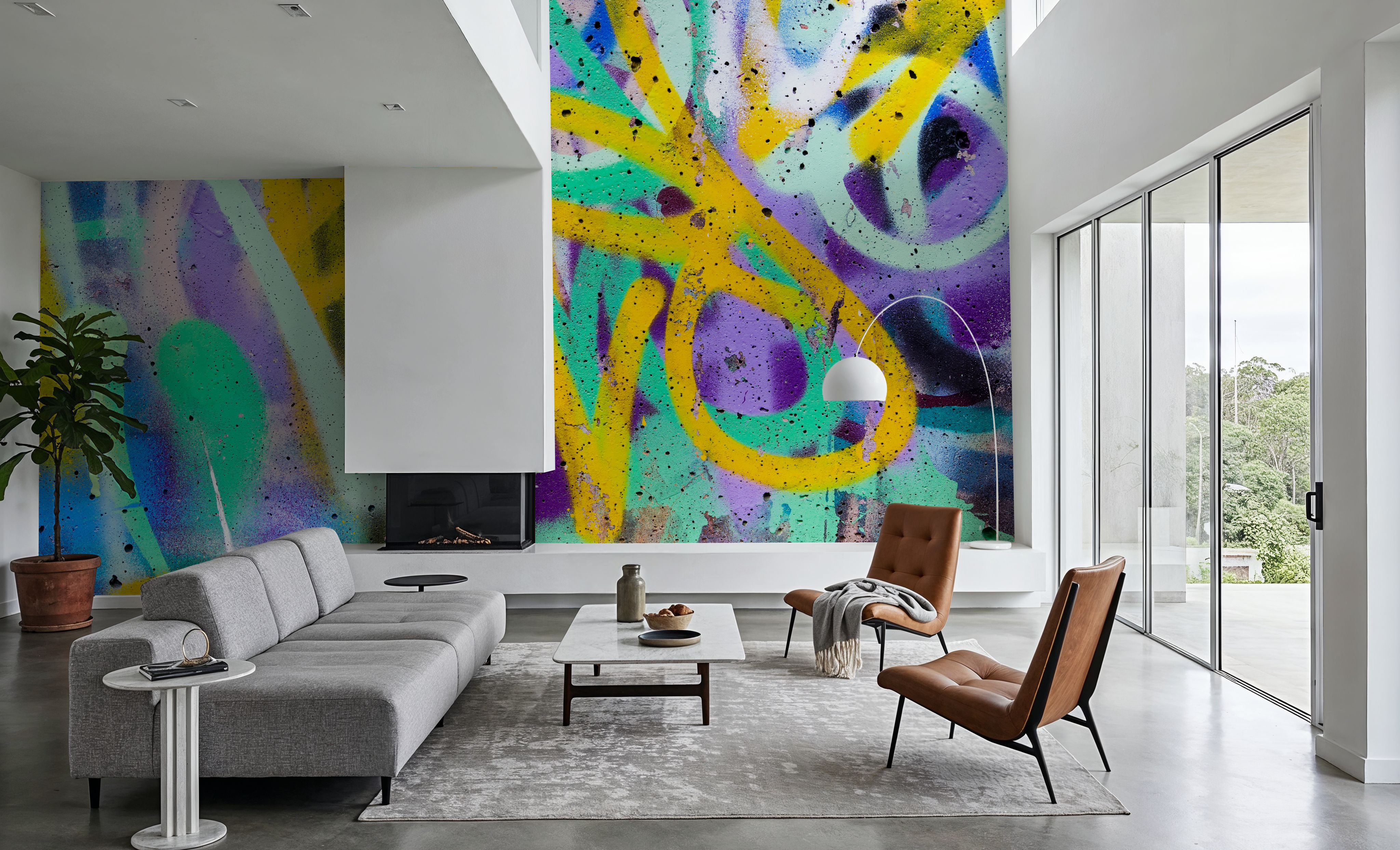 Graffiti Traces, Wallpaper