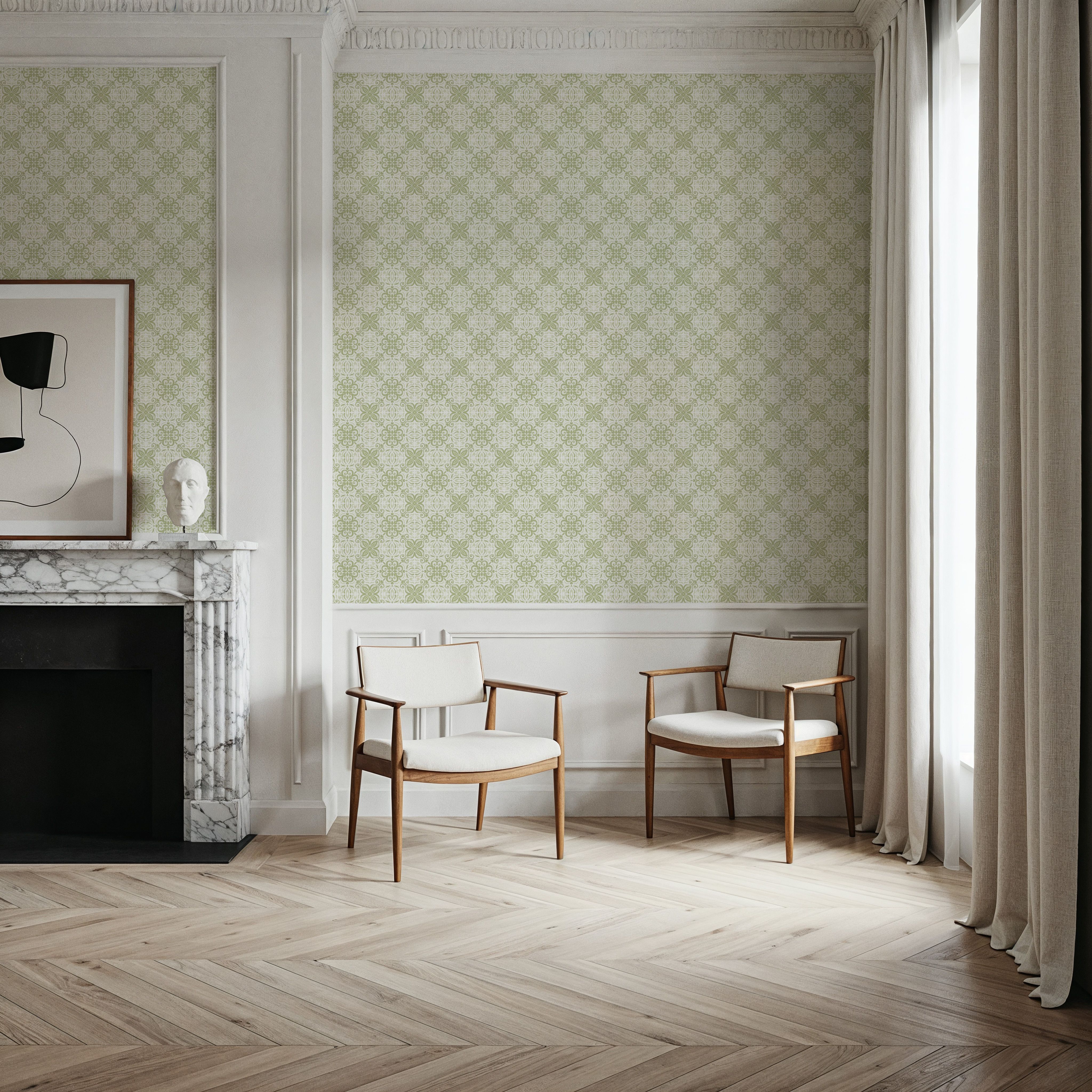 Italian Tiles, Pistachio