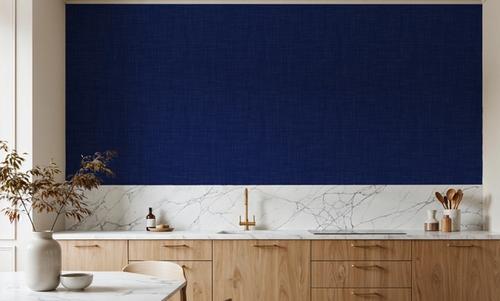 Mottled Linen Effect, Royal Blue