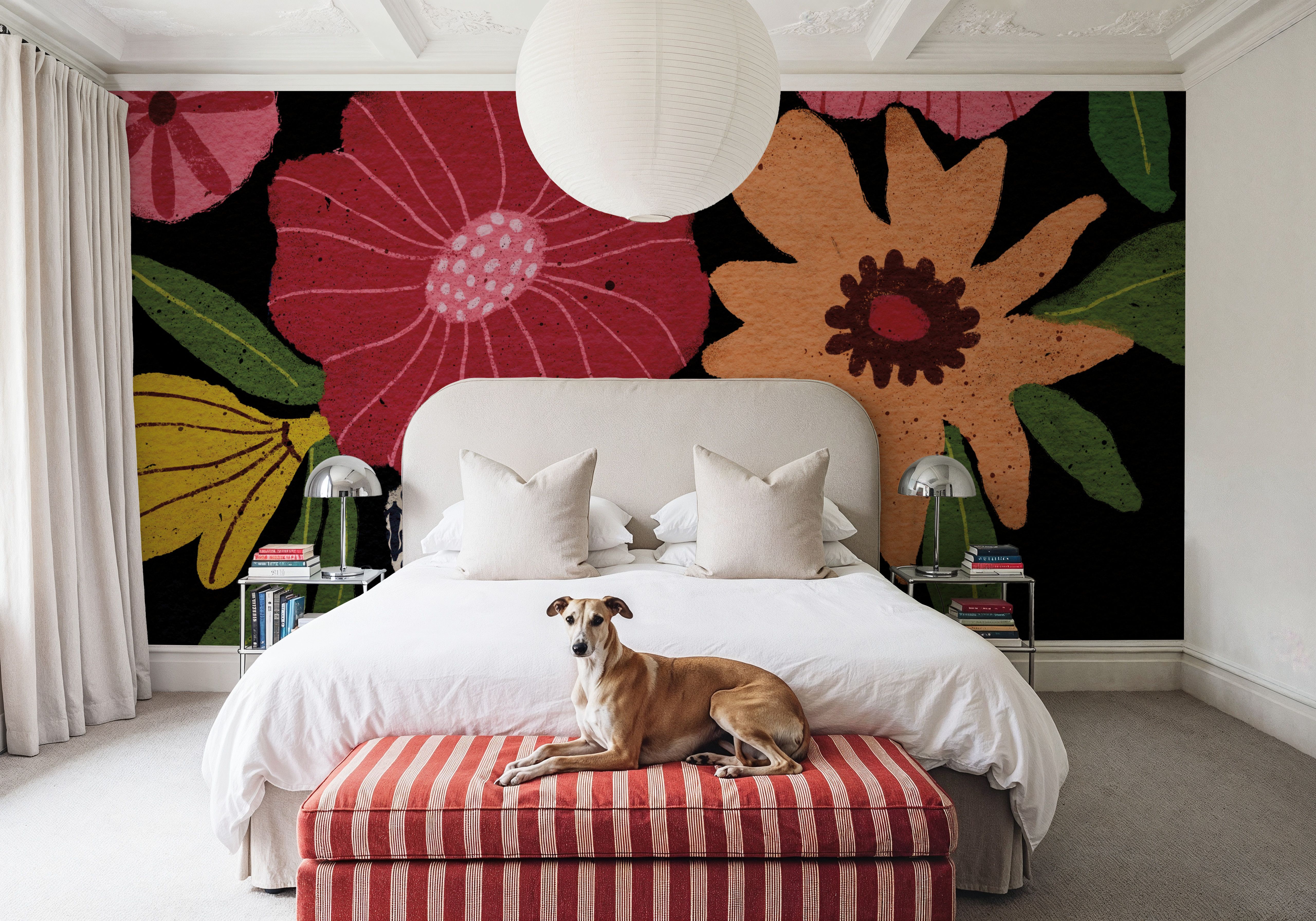 Bloom and Form IV, Papel de parede