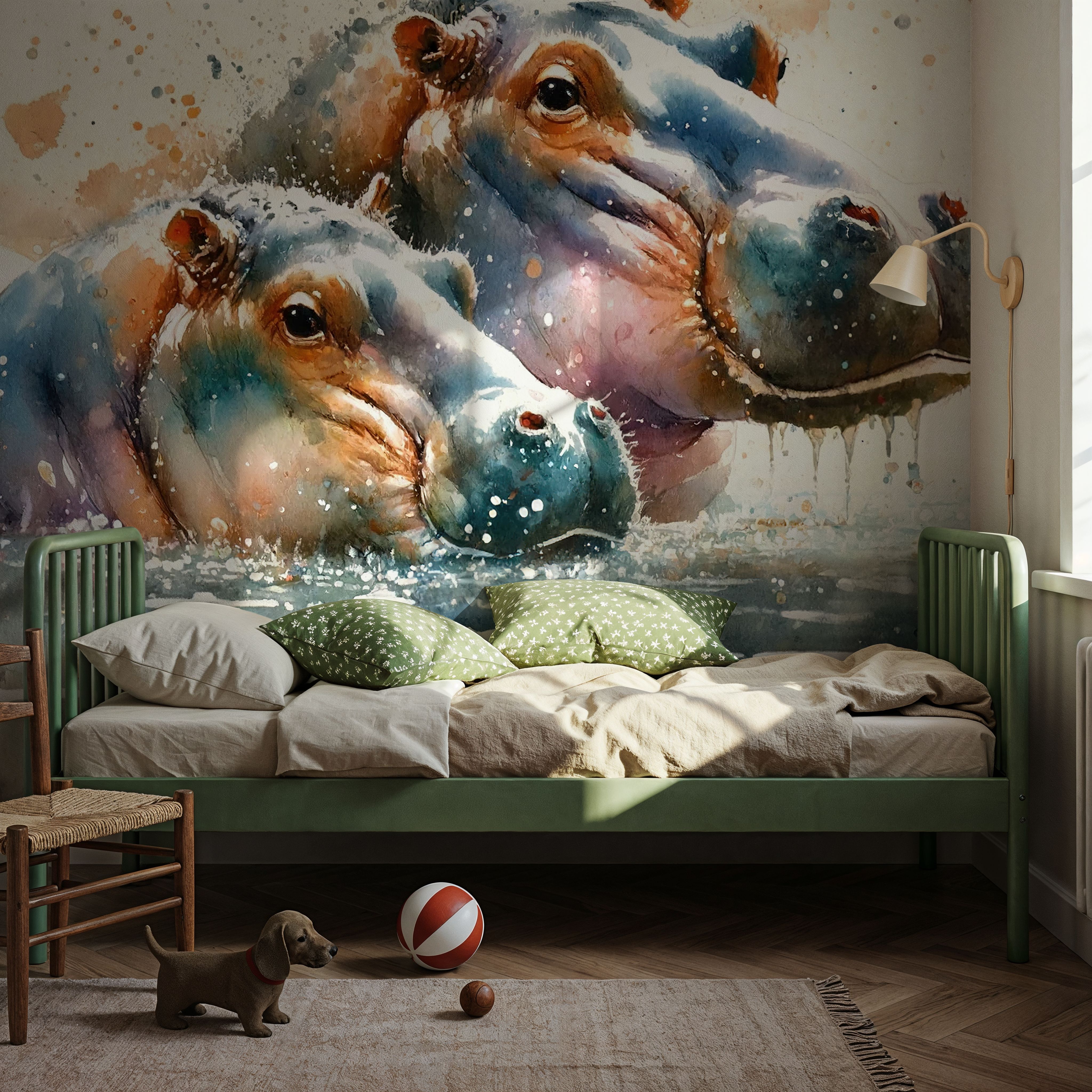 Whispers of the River Hippopotamus