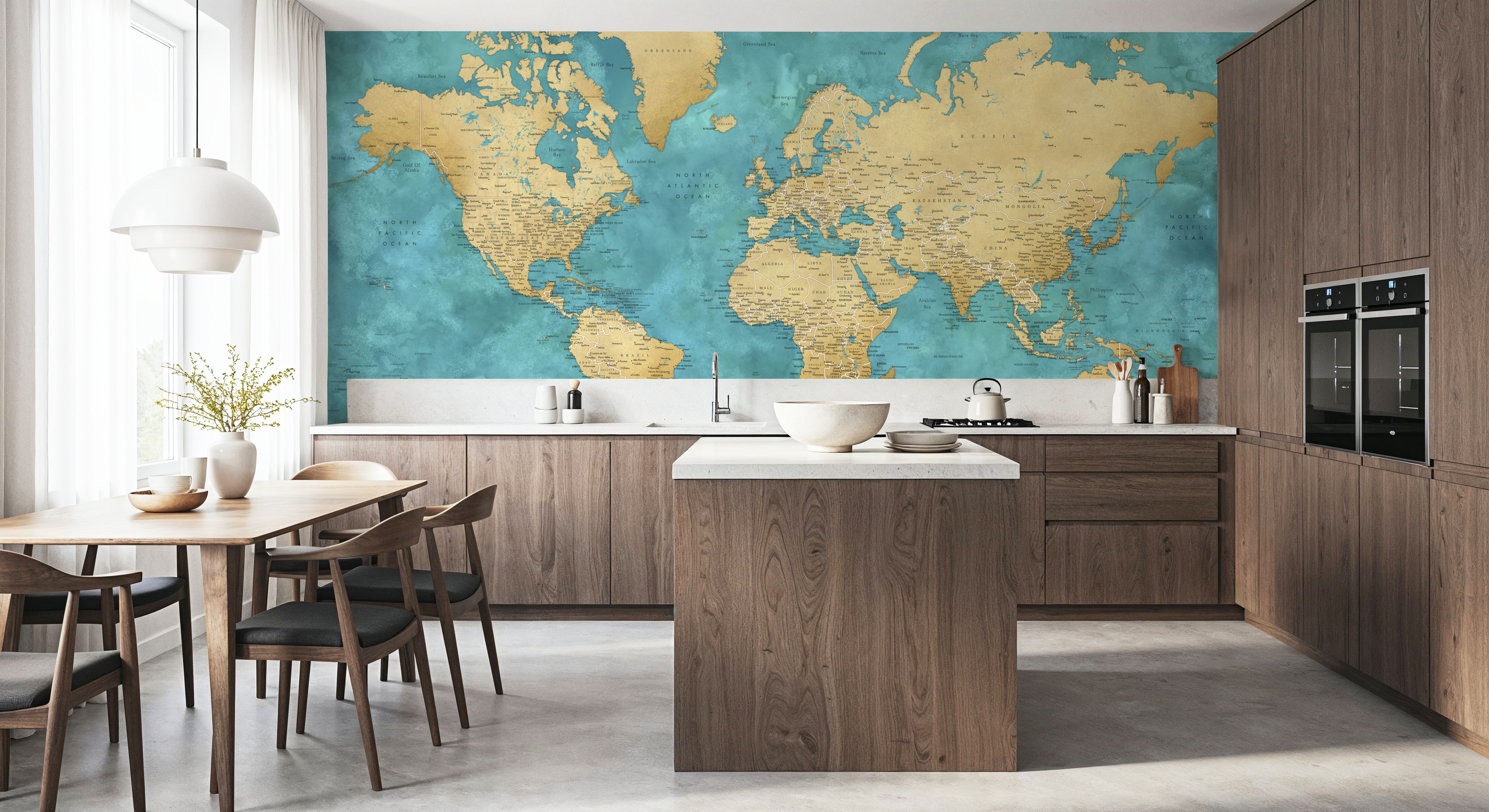 World Map Cities - Lexy