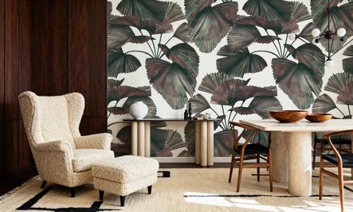 Ribbed Palm Fronds
