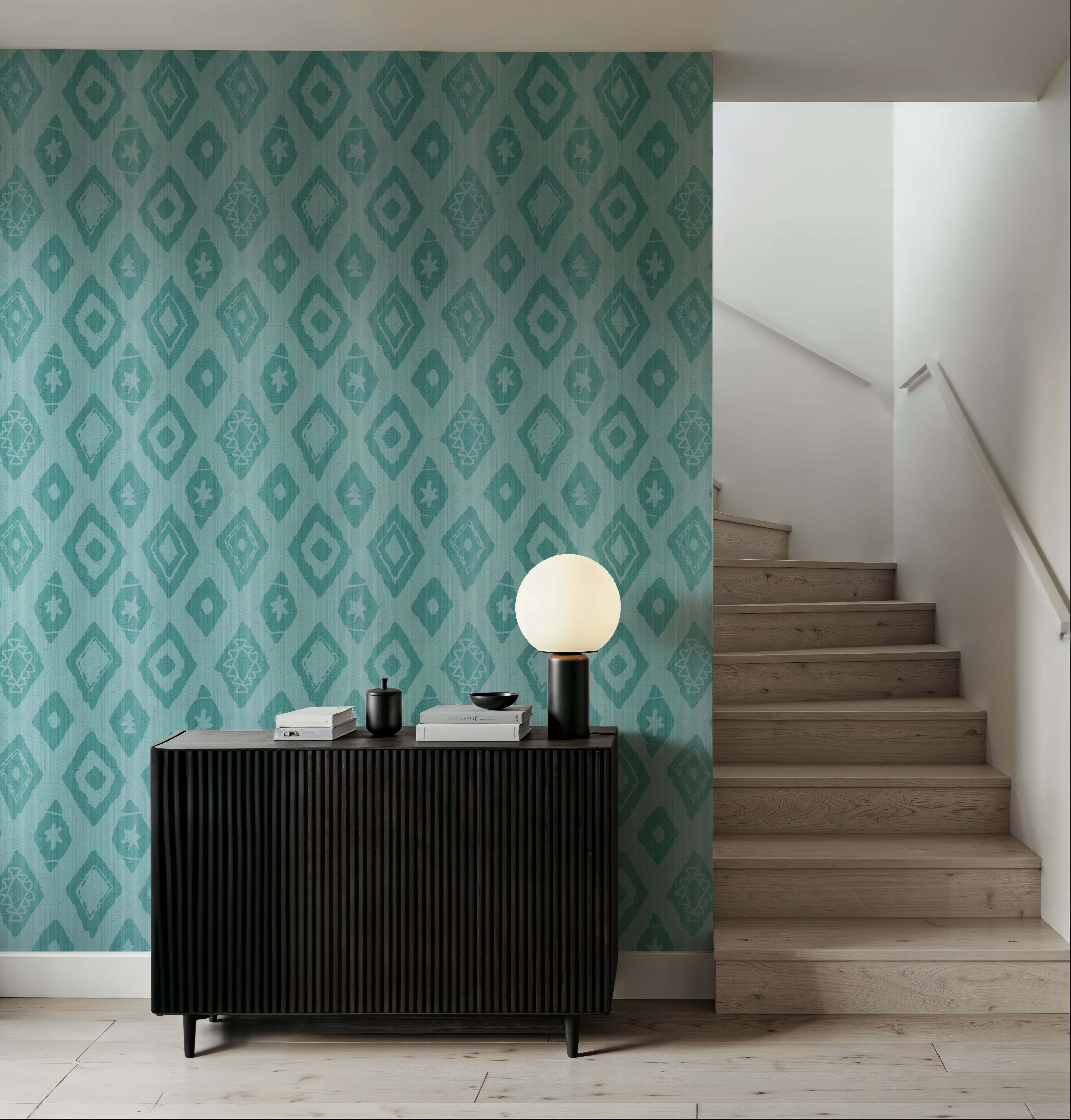 Seeing Boho Blue, Wallpaper