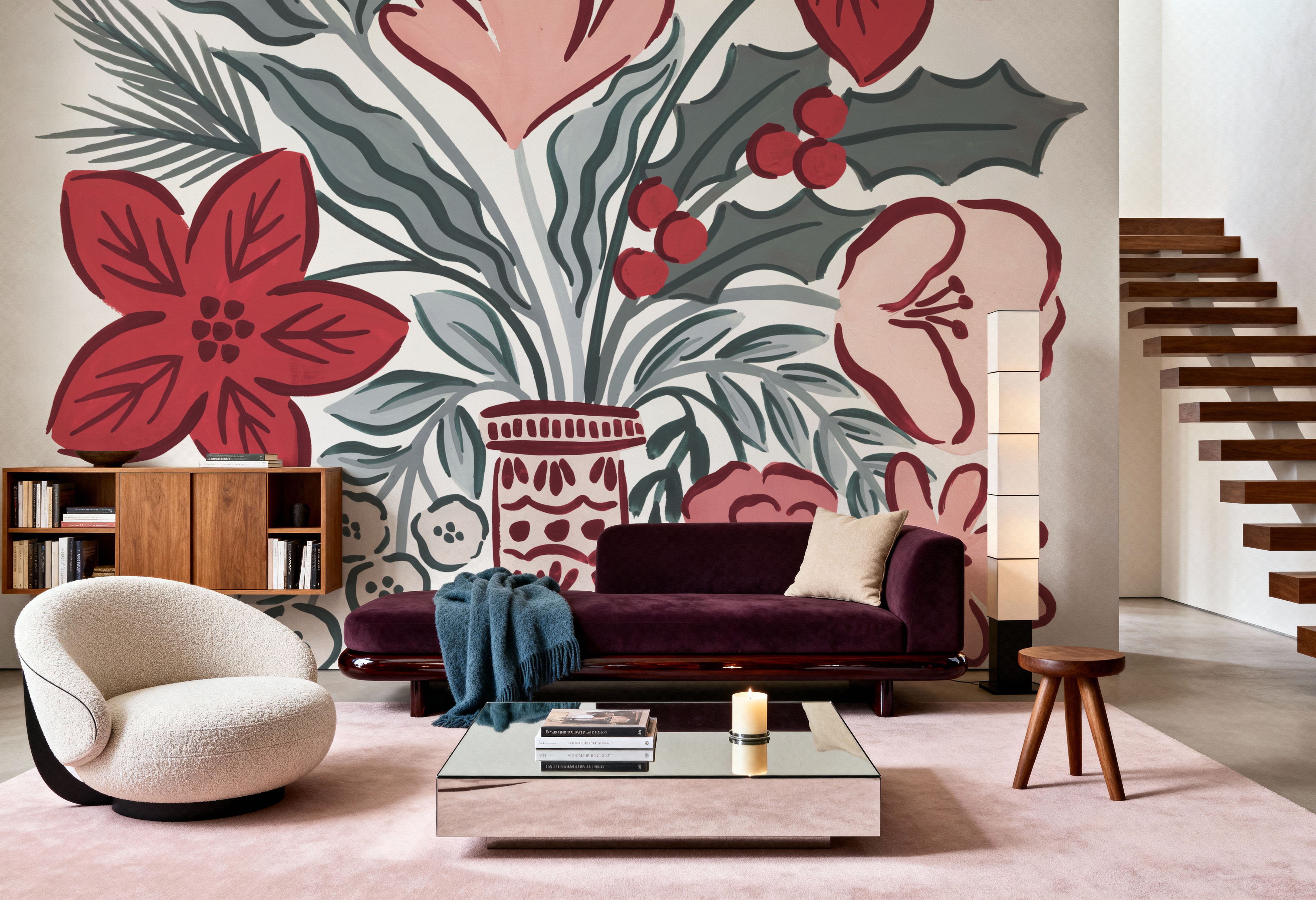 Christmas Reverie VIII, Wallpaper