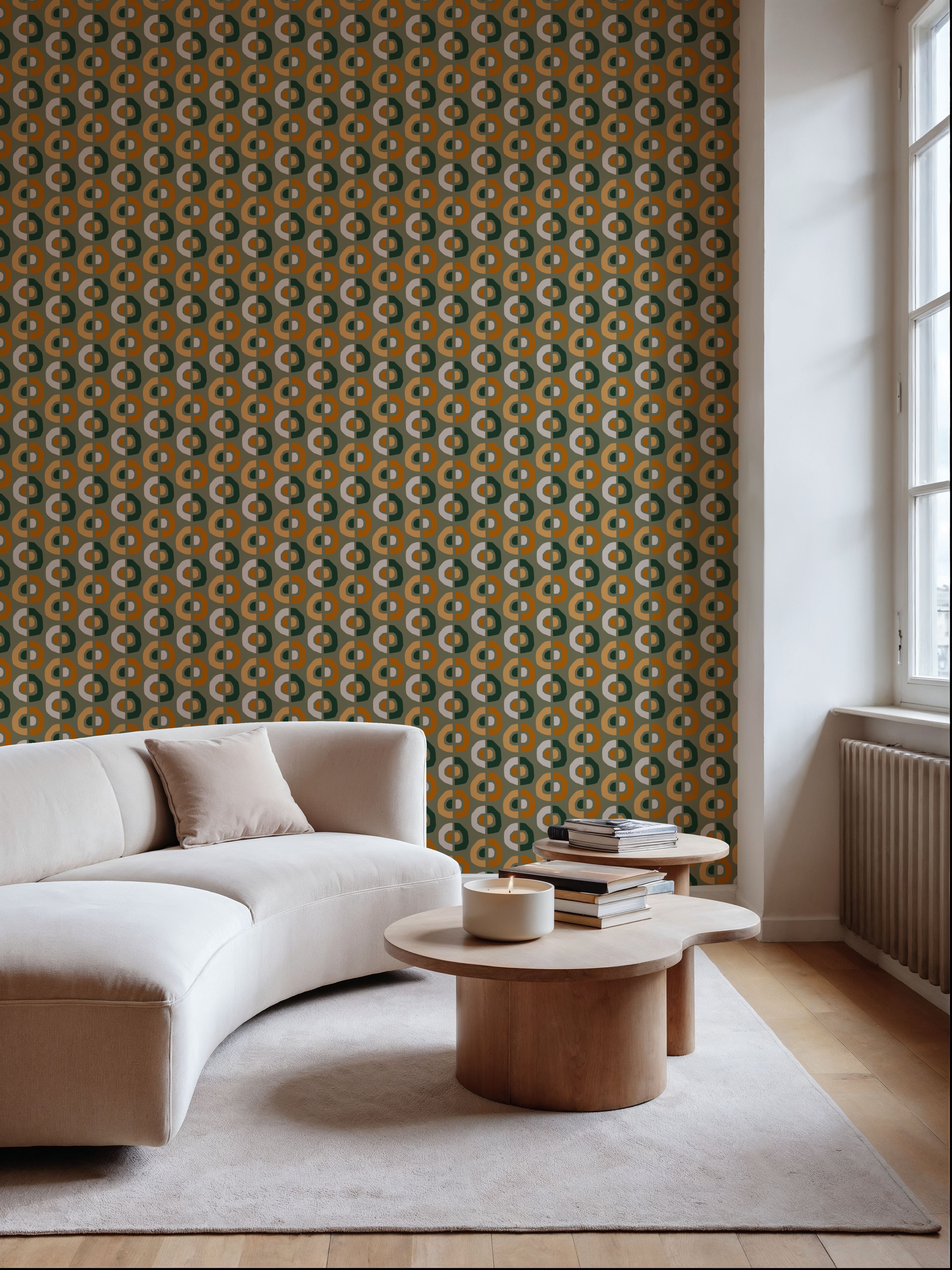 Retro Hoops, Wallpaper