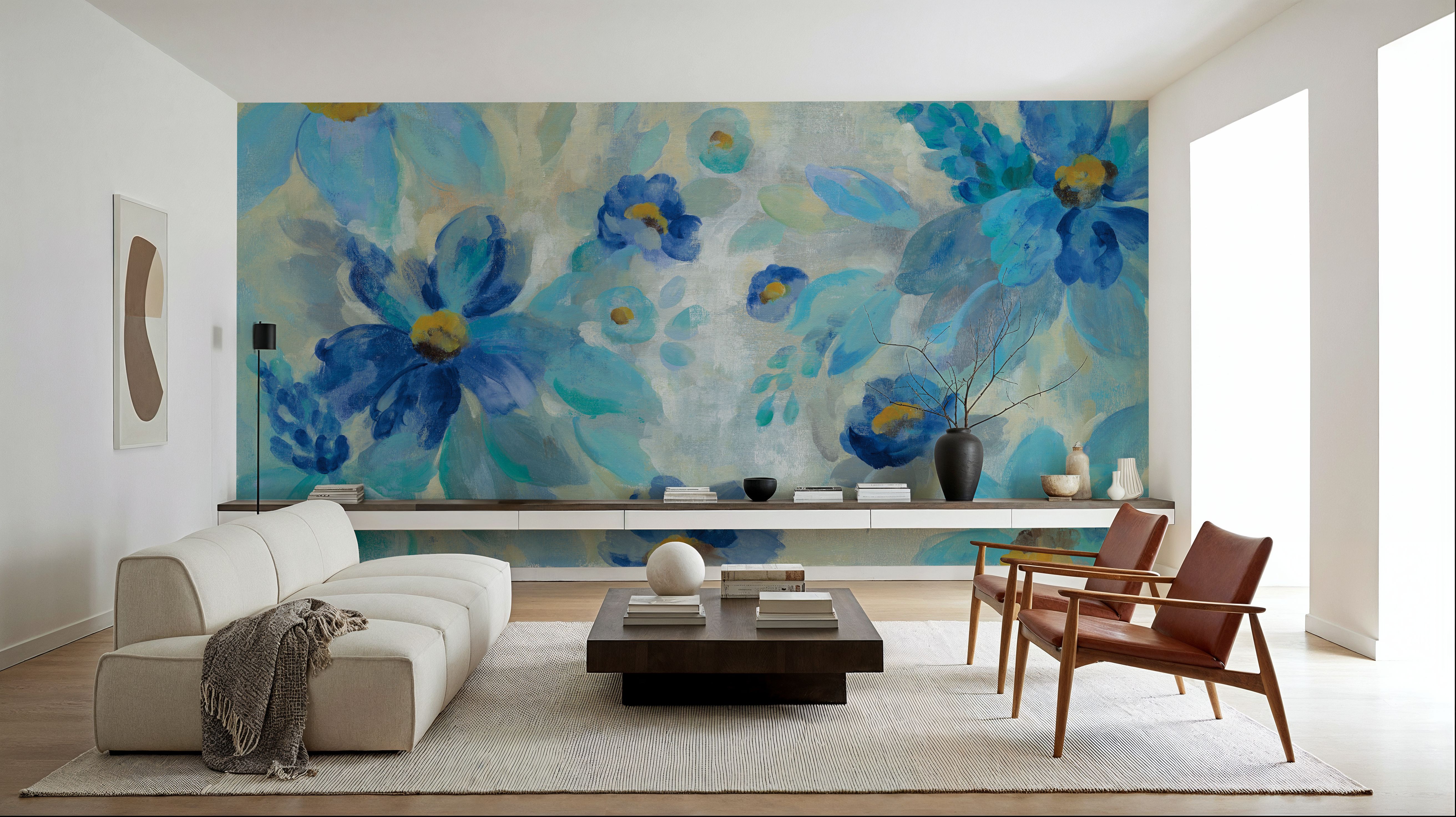 Blue Flowers Whisper I