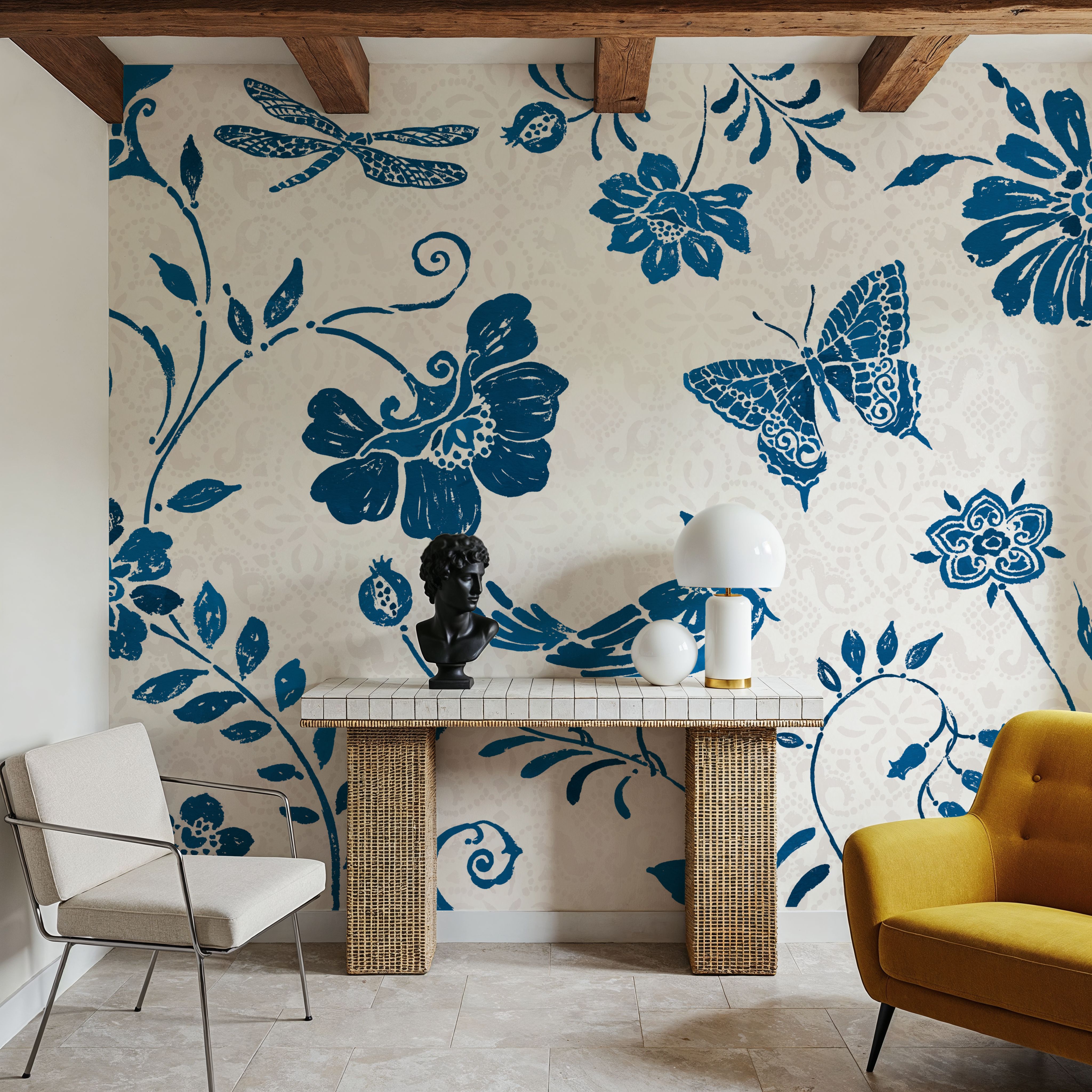 Spanish Impressions II Blue