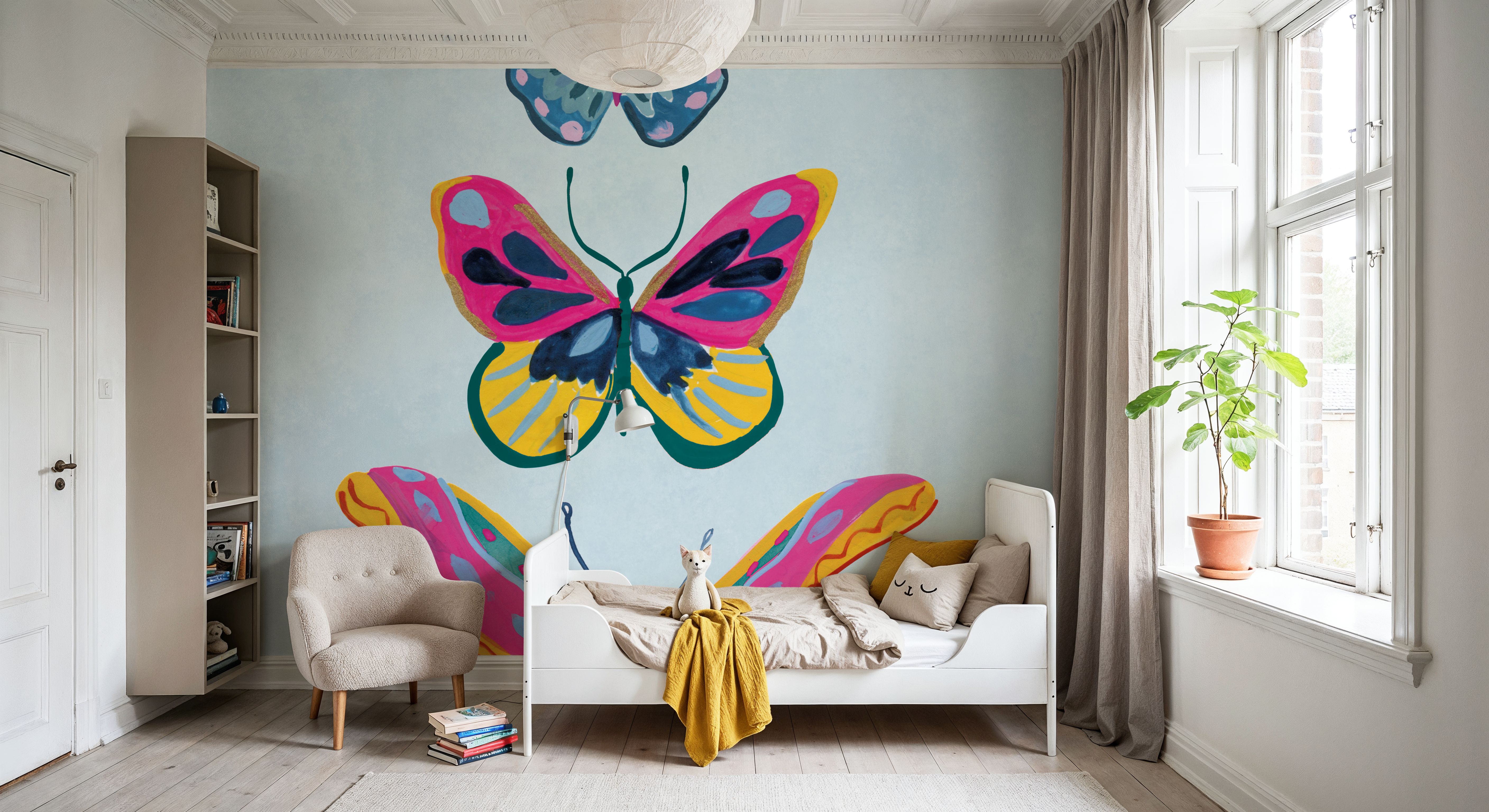 Fluttering I Blue
