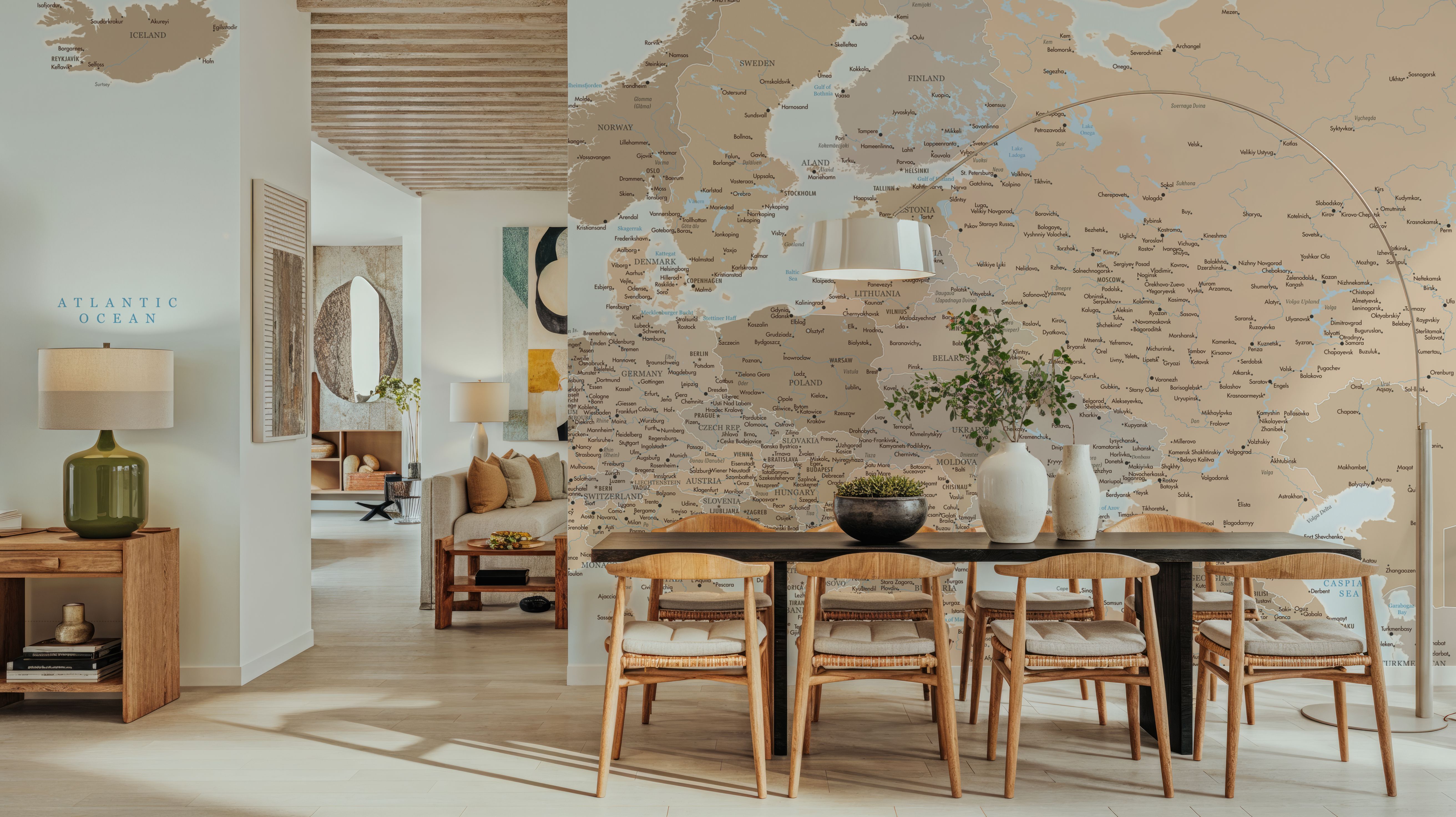 Europe Map Detailed - Lincoln