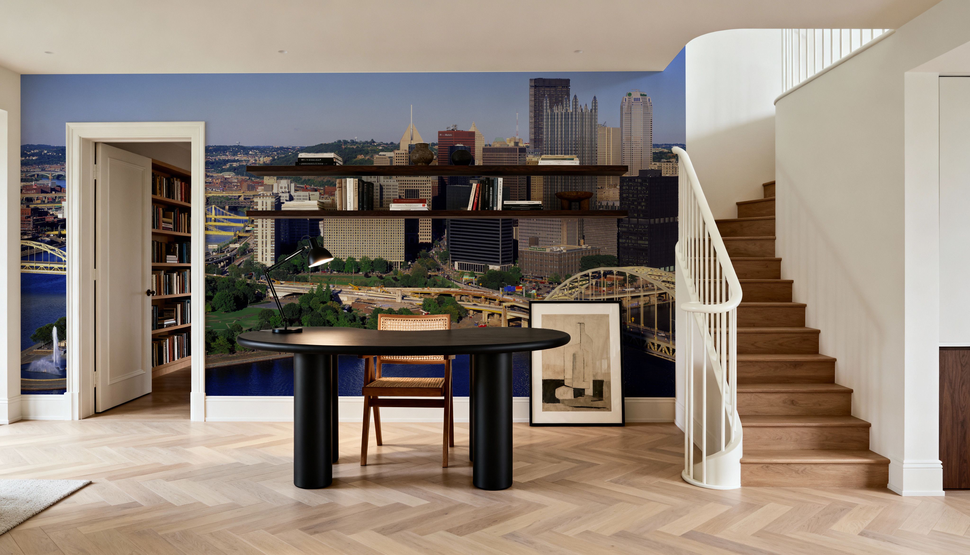 Golden Bridges Cityscape