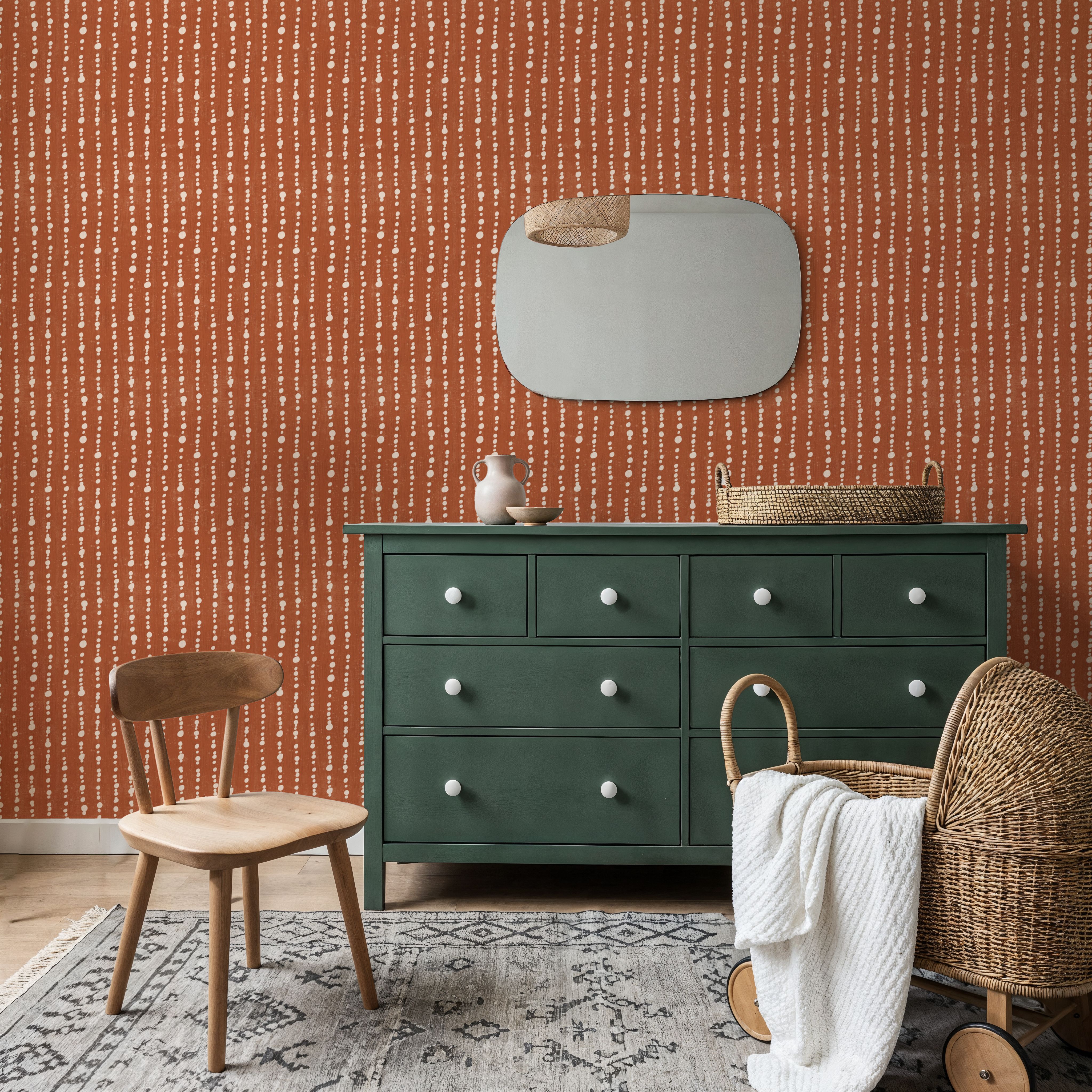 Woodland Drops Brown