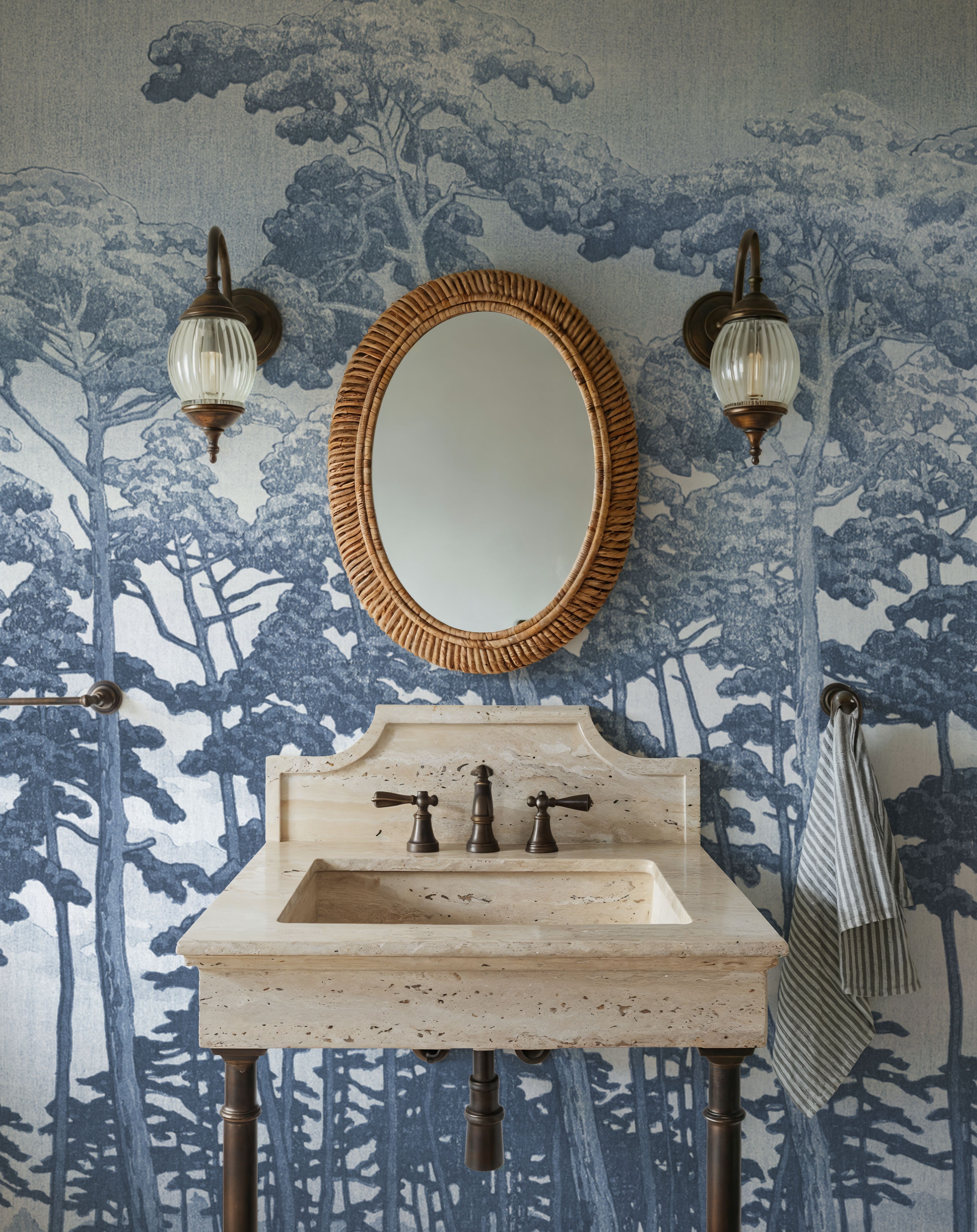 Tranquil Pinescape, Sky