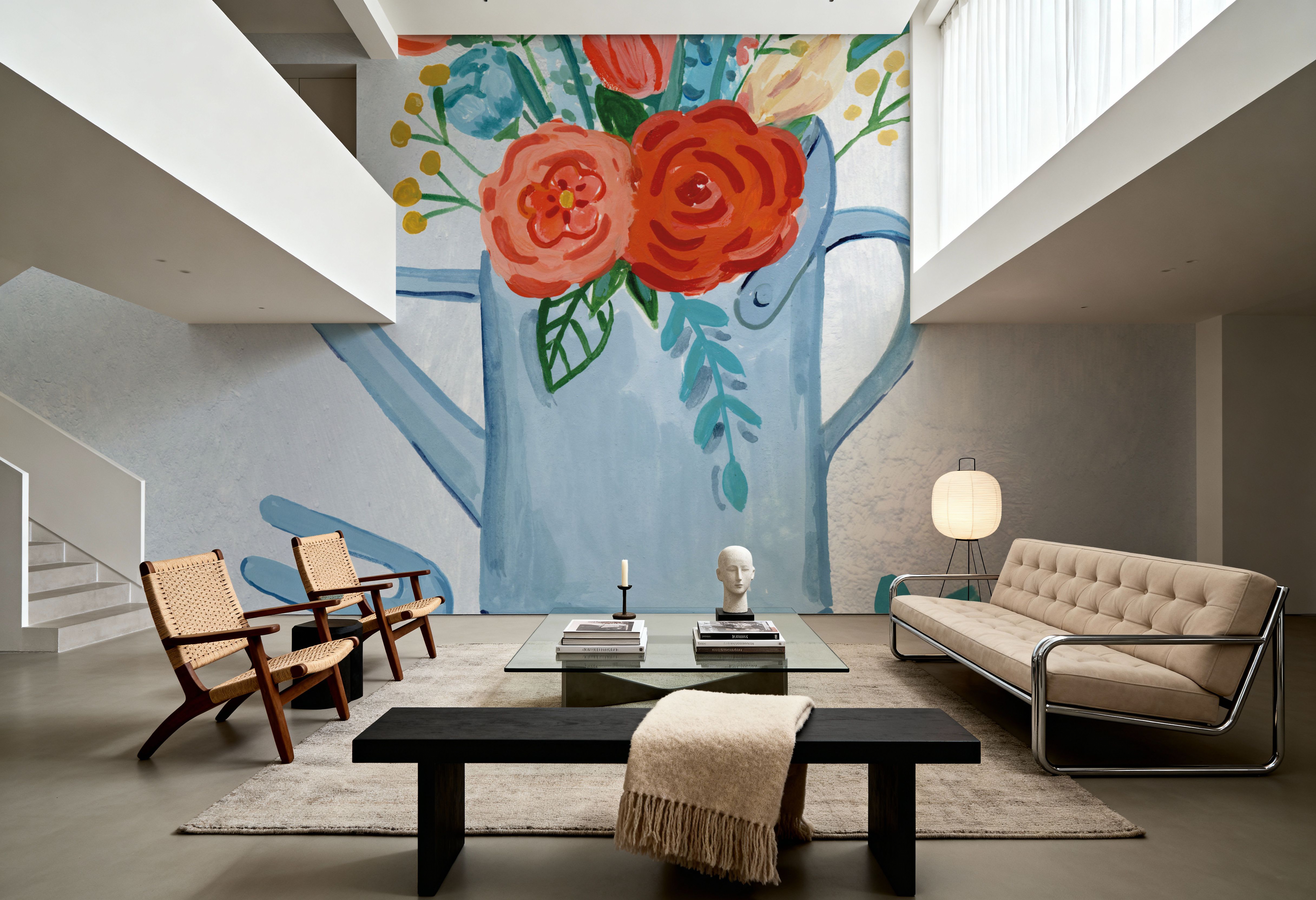 In the Garden VI, Behang