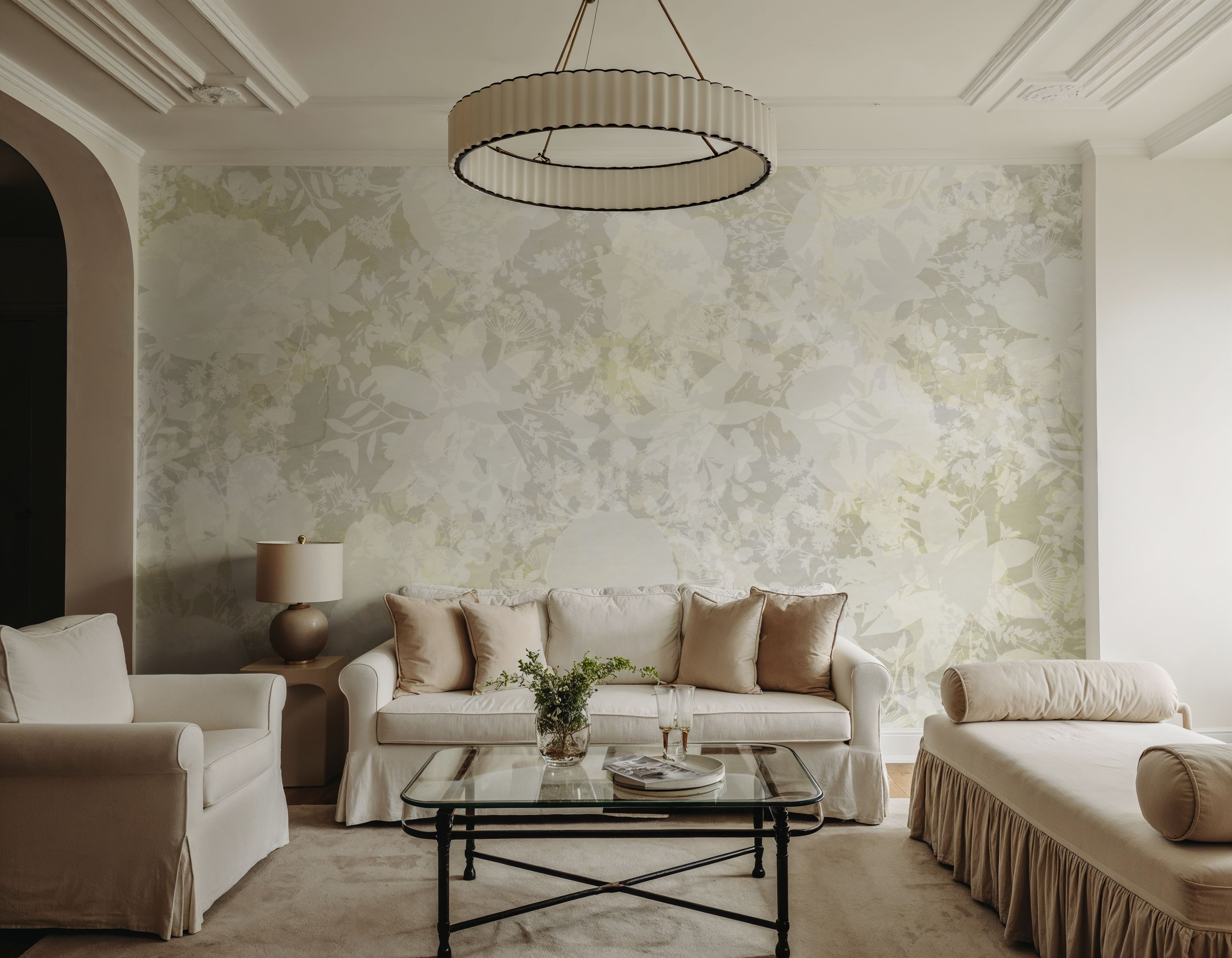 Flower Silhouette Yellow