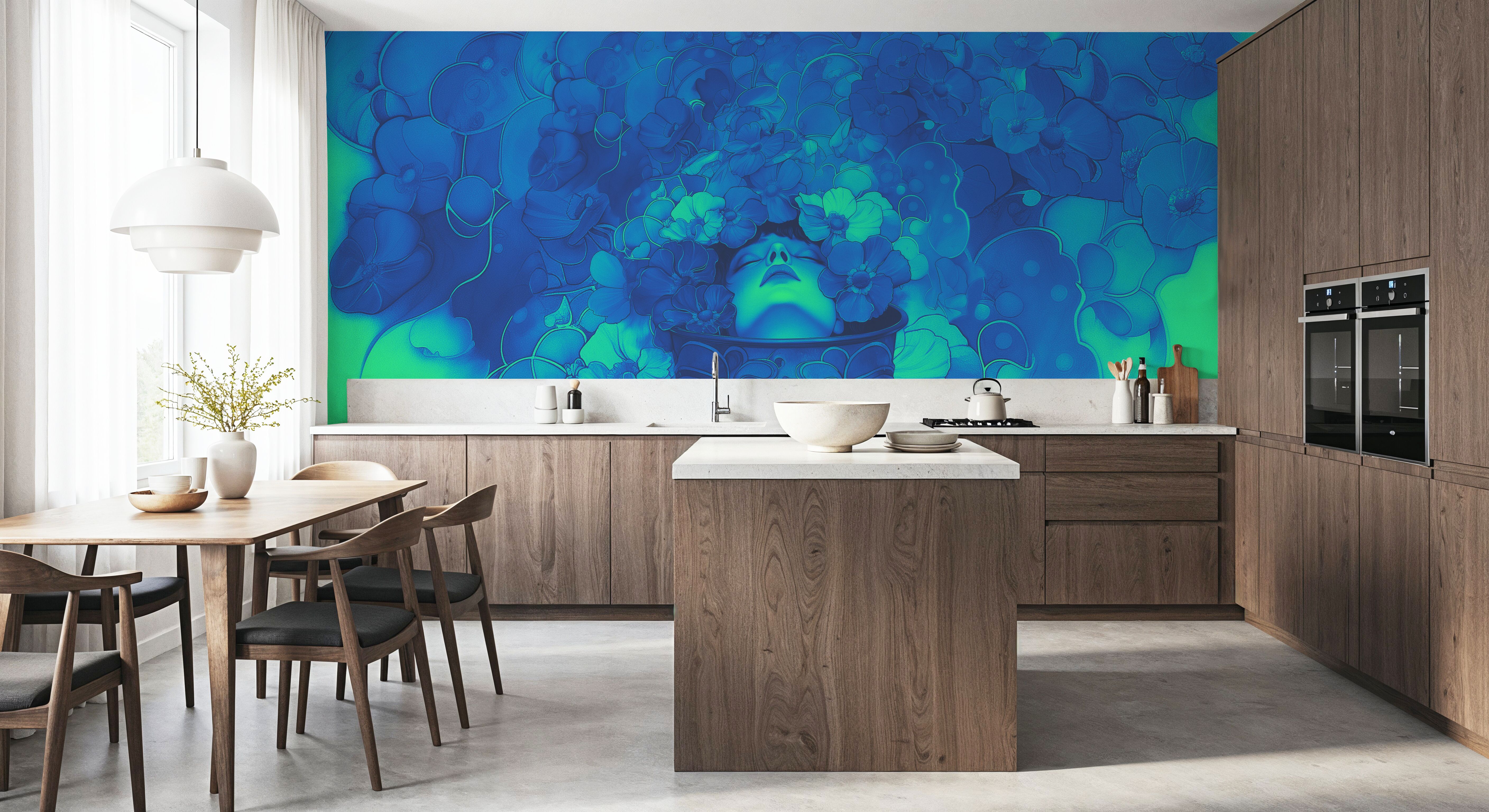 The Bucket of List Blue Green