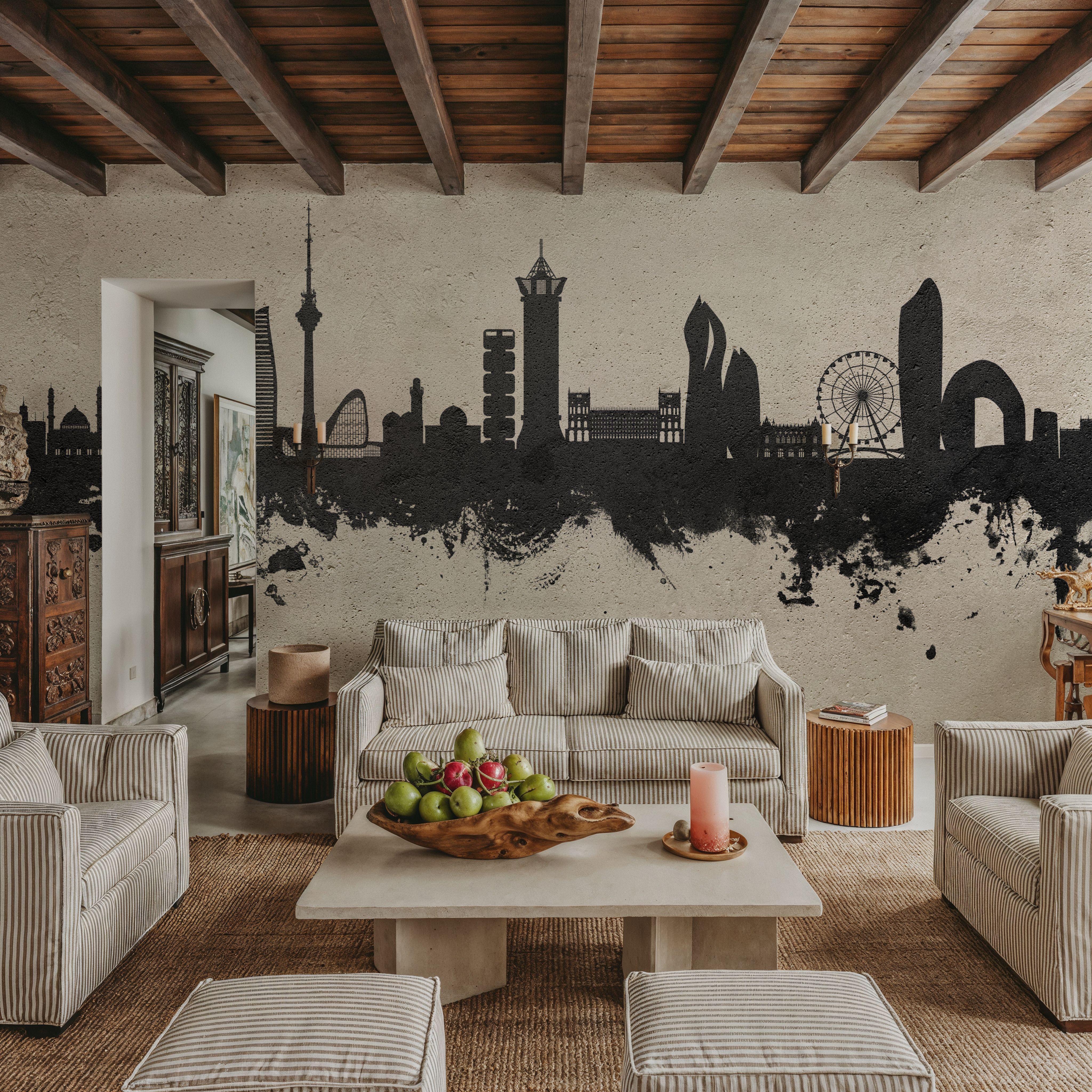 Baku Skyline Concrete