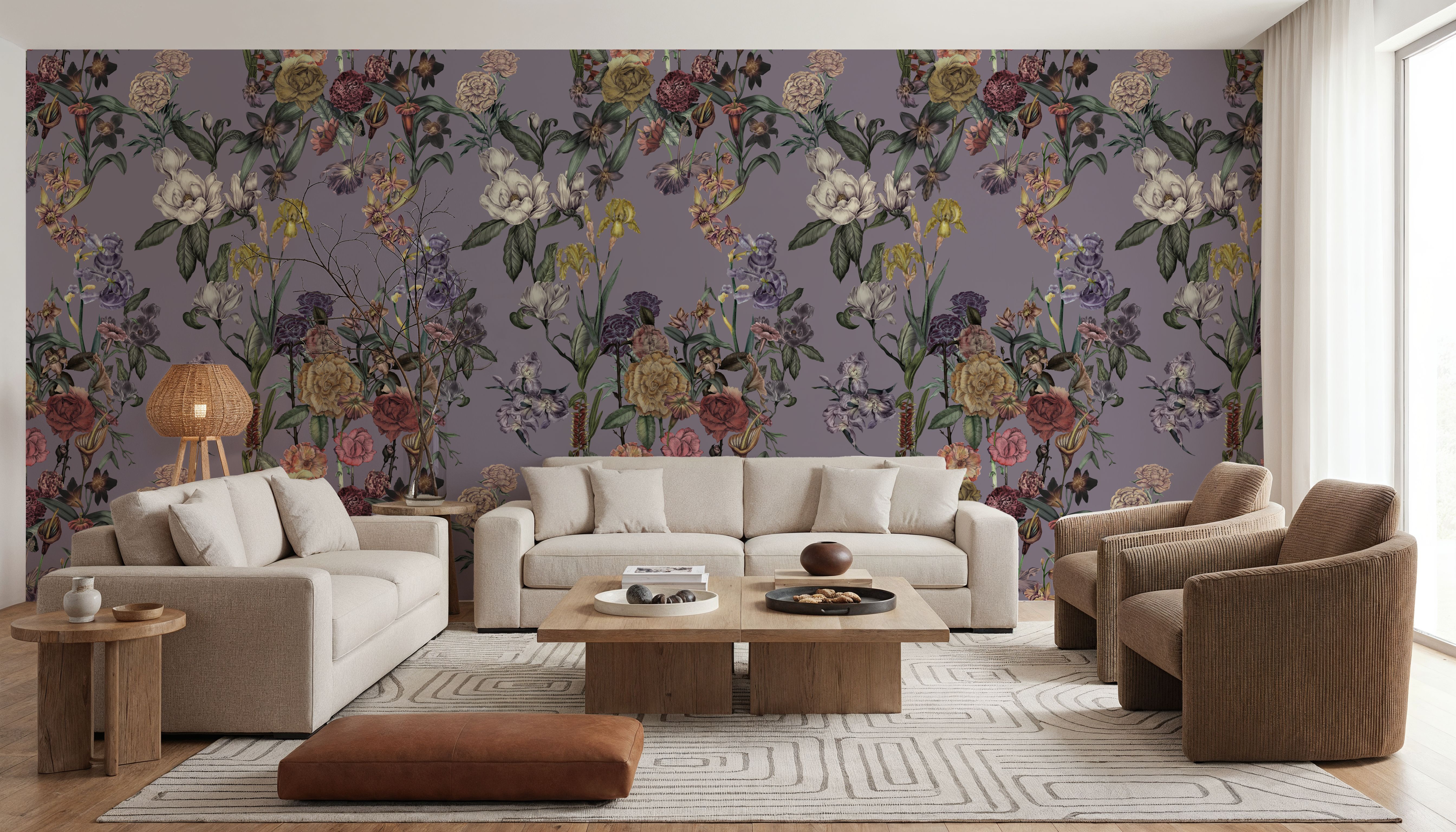 Floral Gaze, Lavender