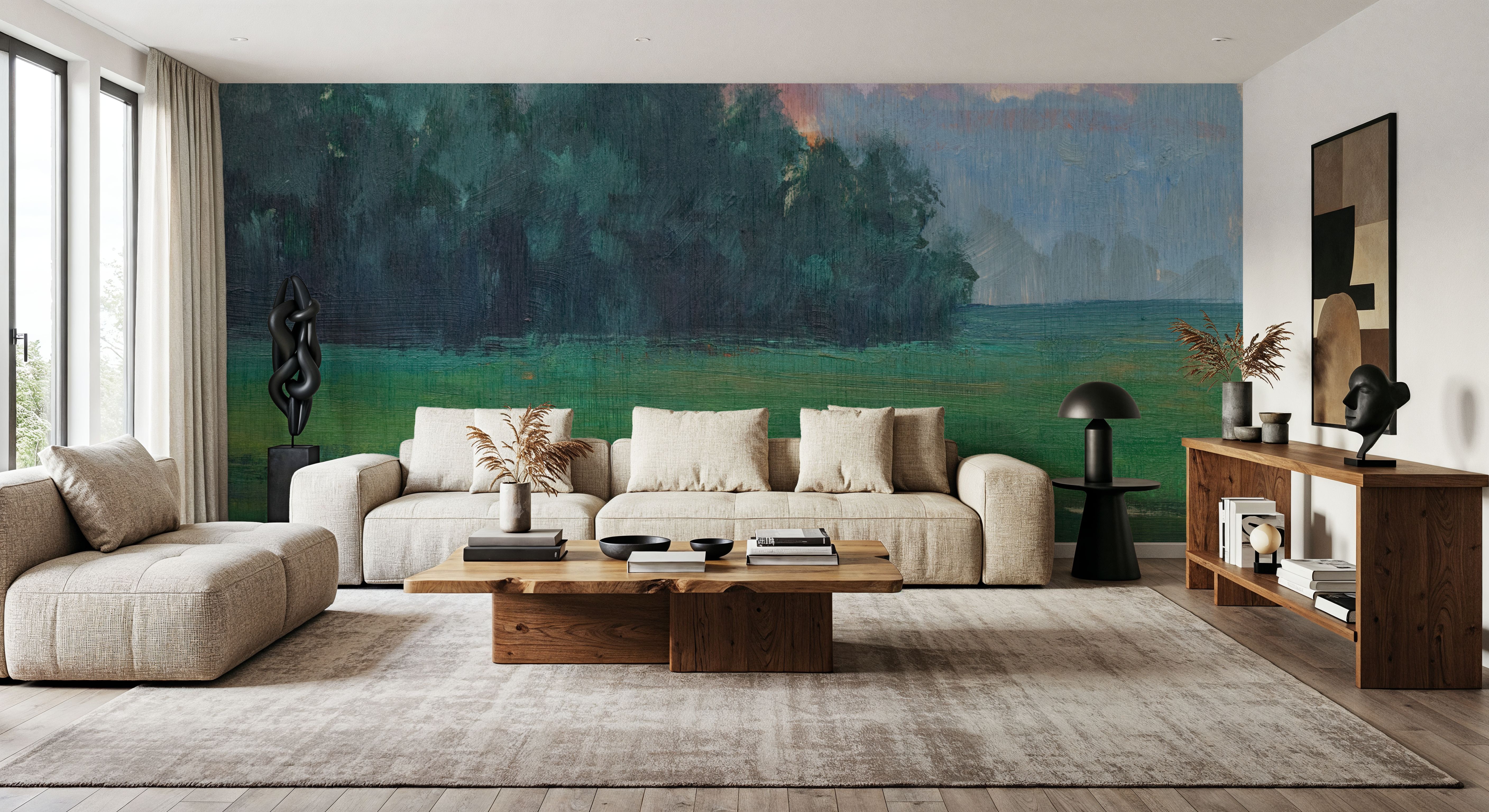 Sunset Over the Marshes