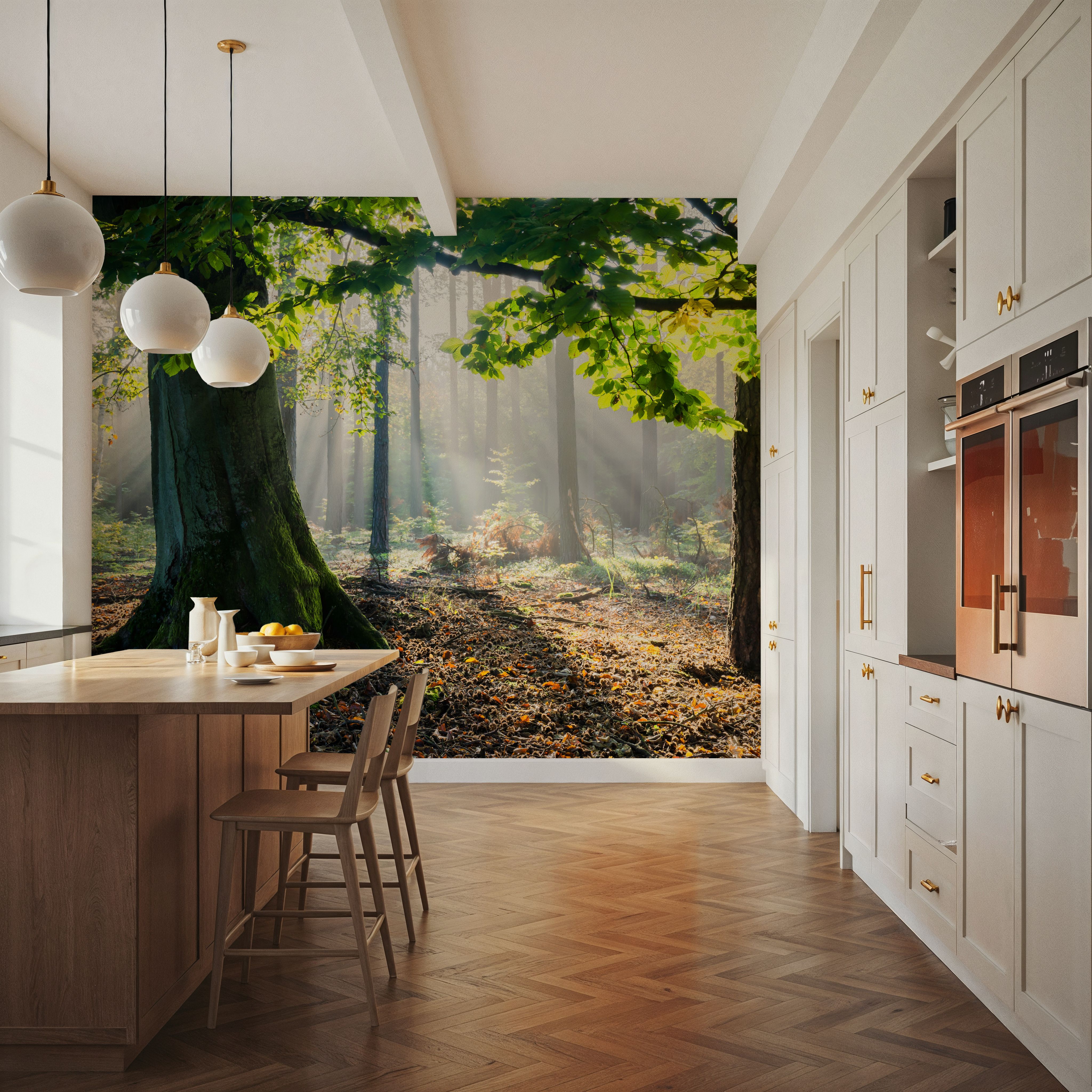 Mystical Forest Sunrays