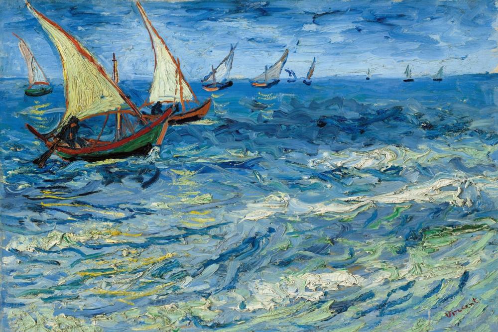 Seascape at Saintes-Maries