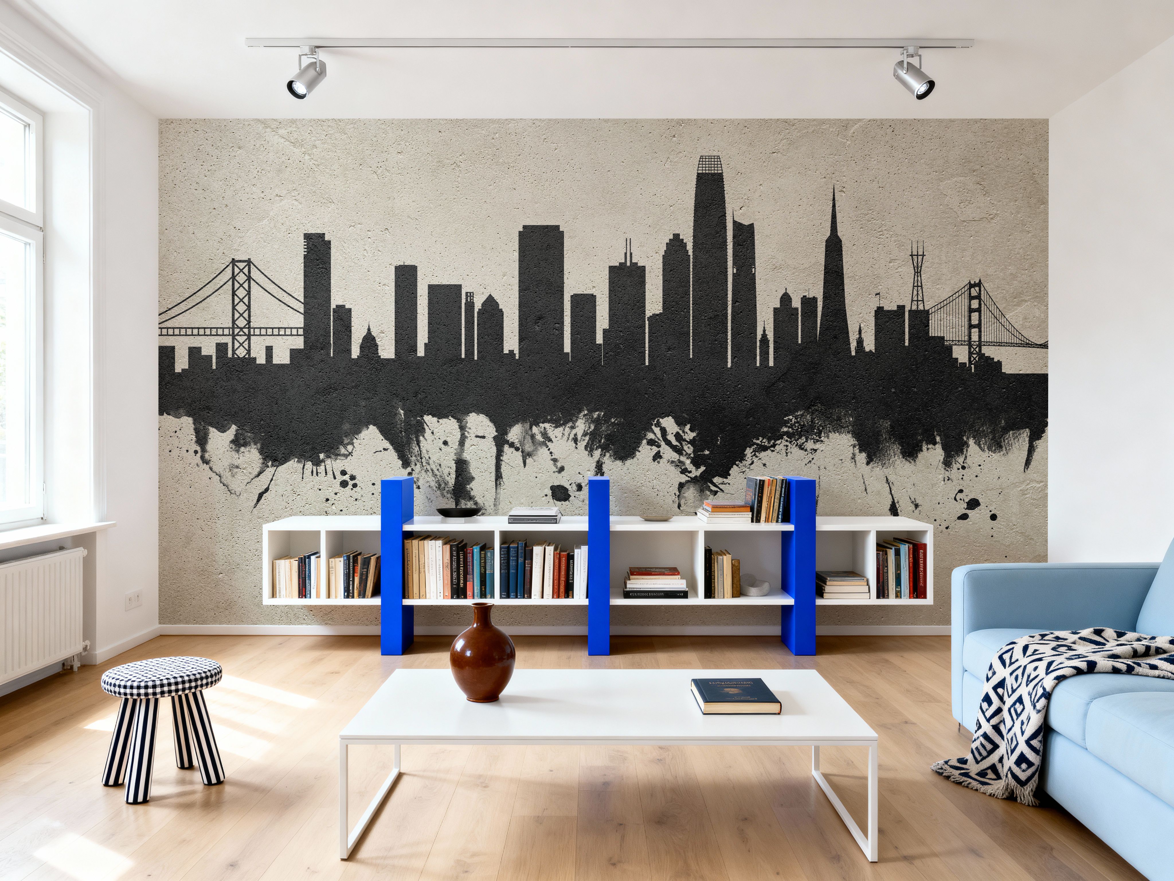 San Francisco Skyline Concrete