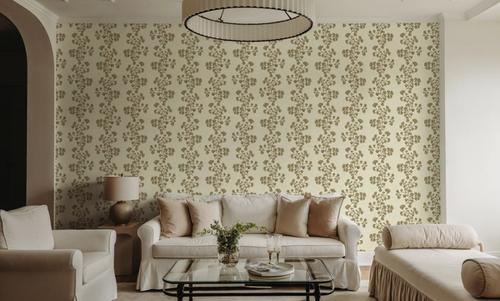 Fern Stripes, Beige
